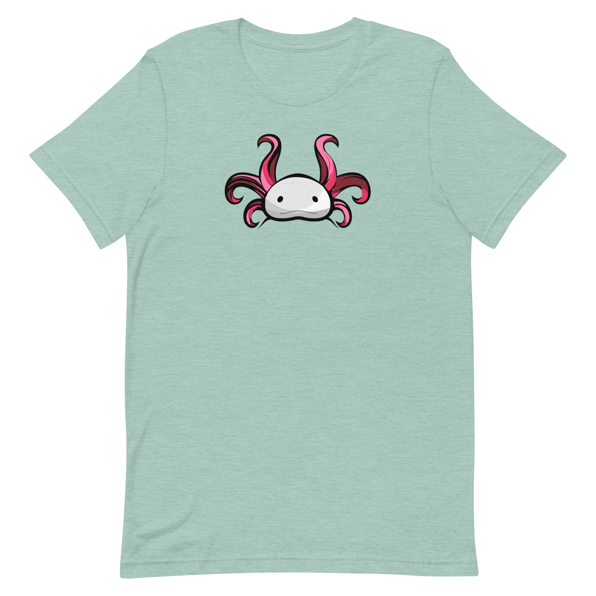 Axolotl Planet Logo Mark axolotl T-Shirt mockup