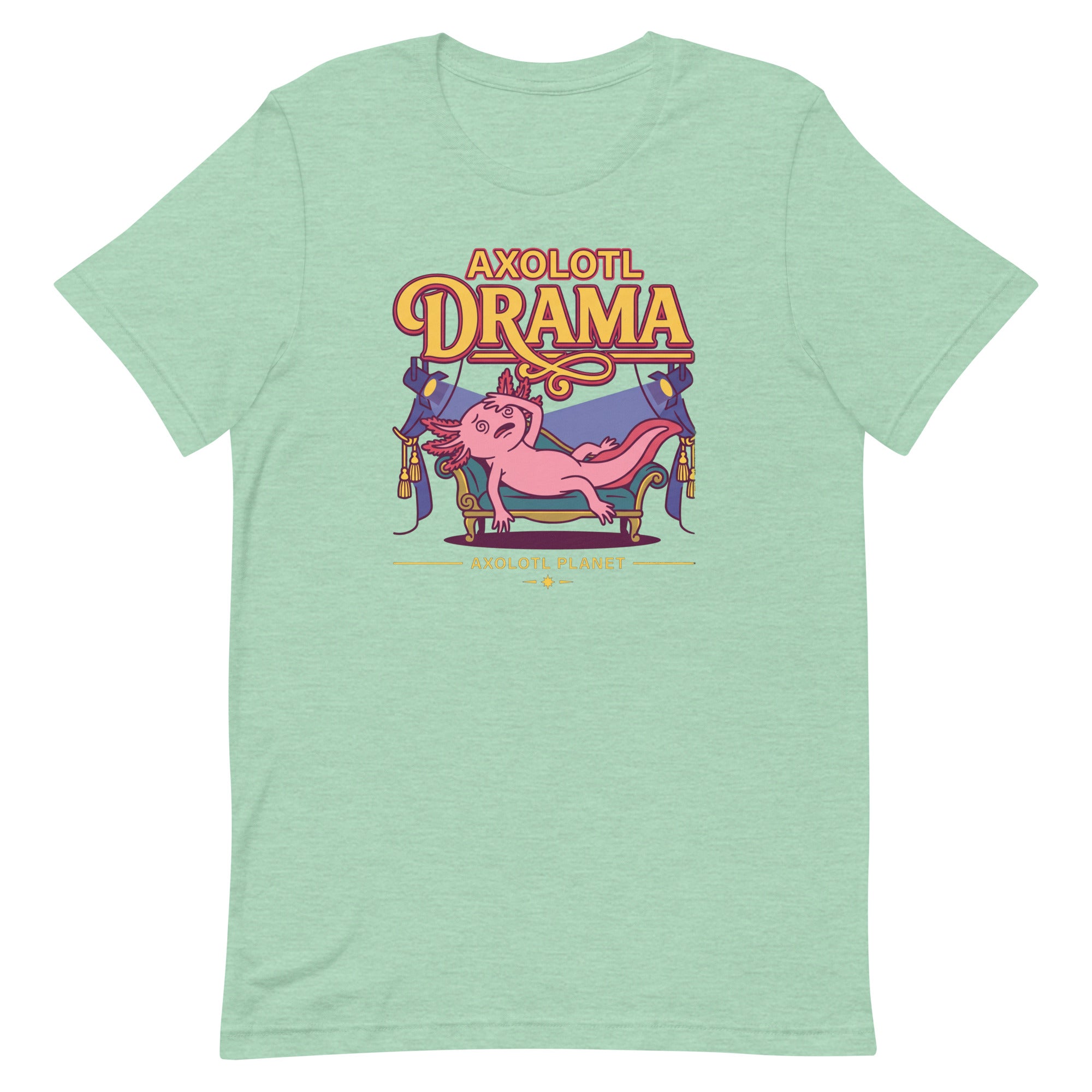 Axolotl Drama axolotl T-Shirt mockup