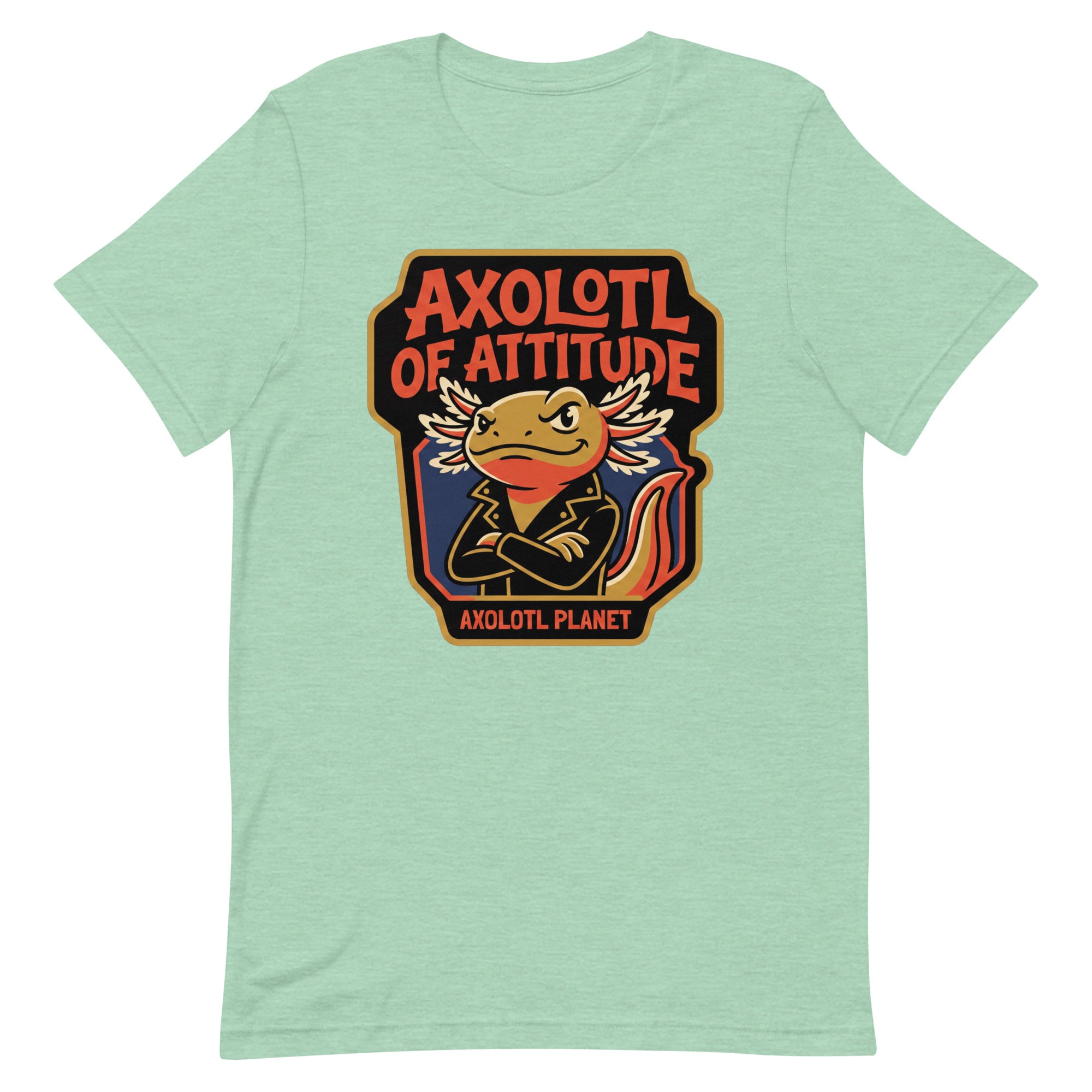 Axolotl of Attitude axolotl T-Shirt mockup