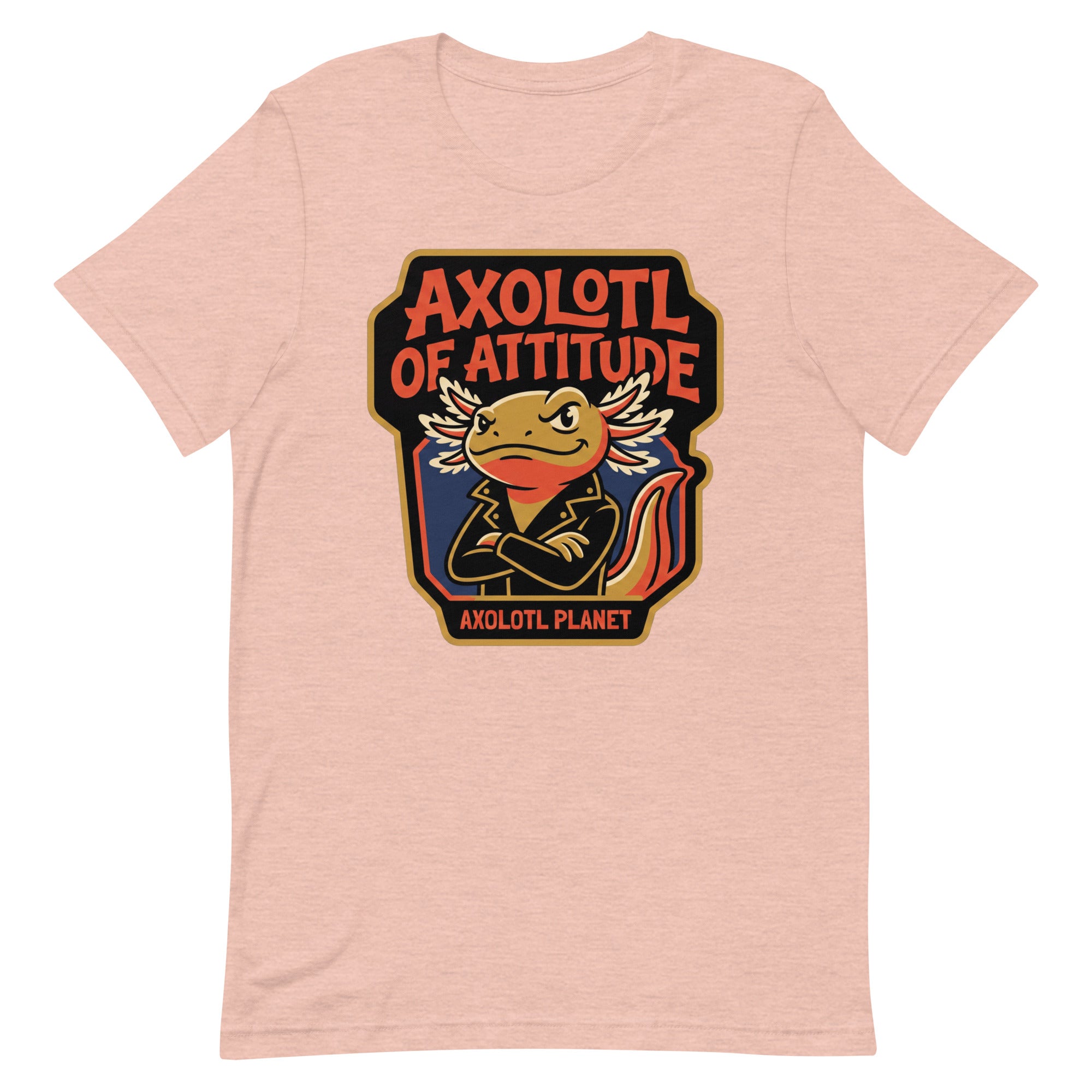 Axolotl of Attitude axolotl T-Shirt mockup