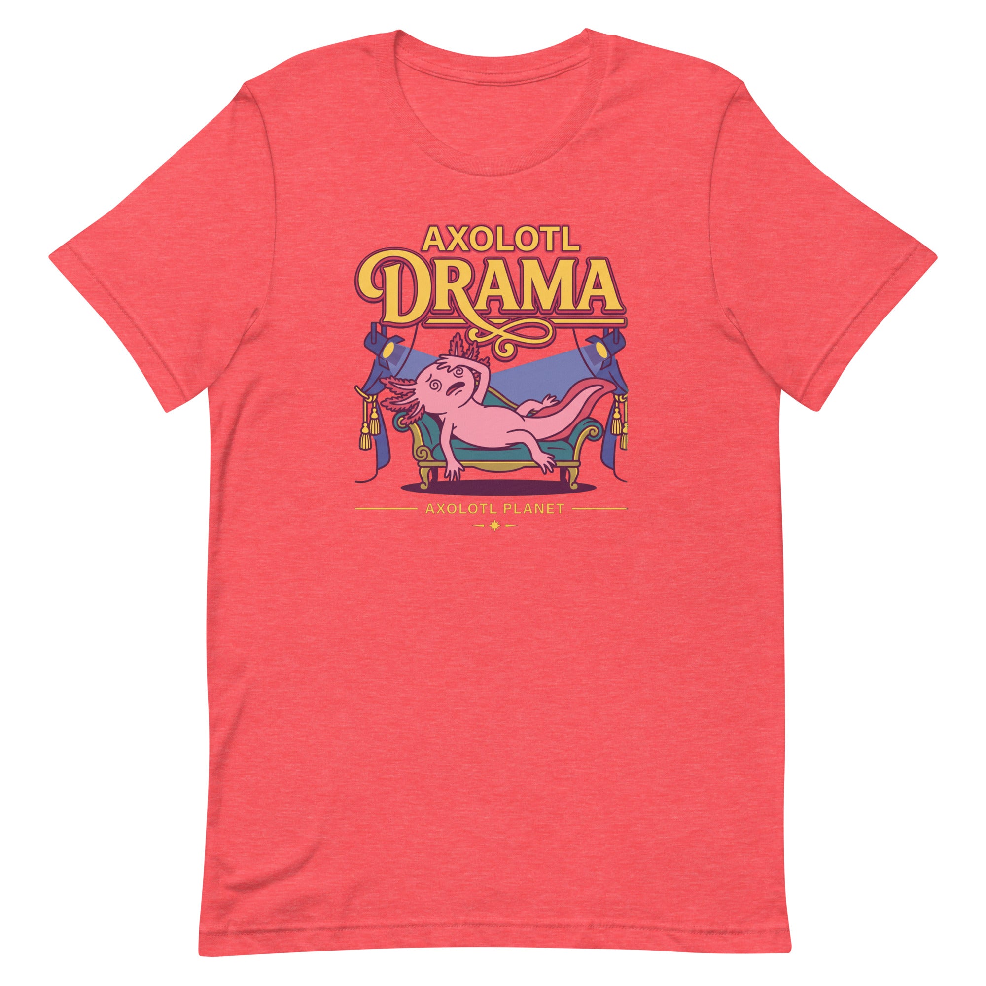 Axolotl Drama axolotl T-Shirt mockup