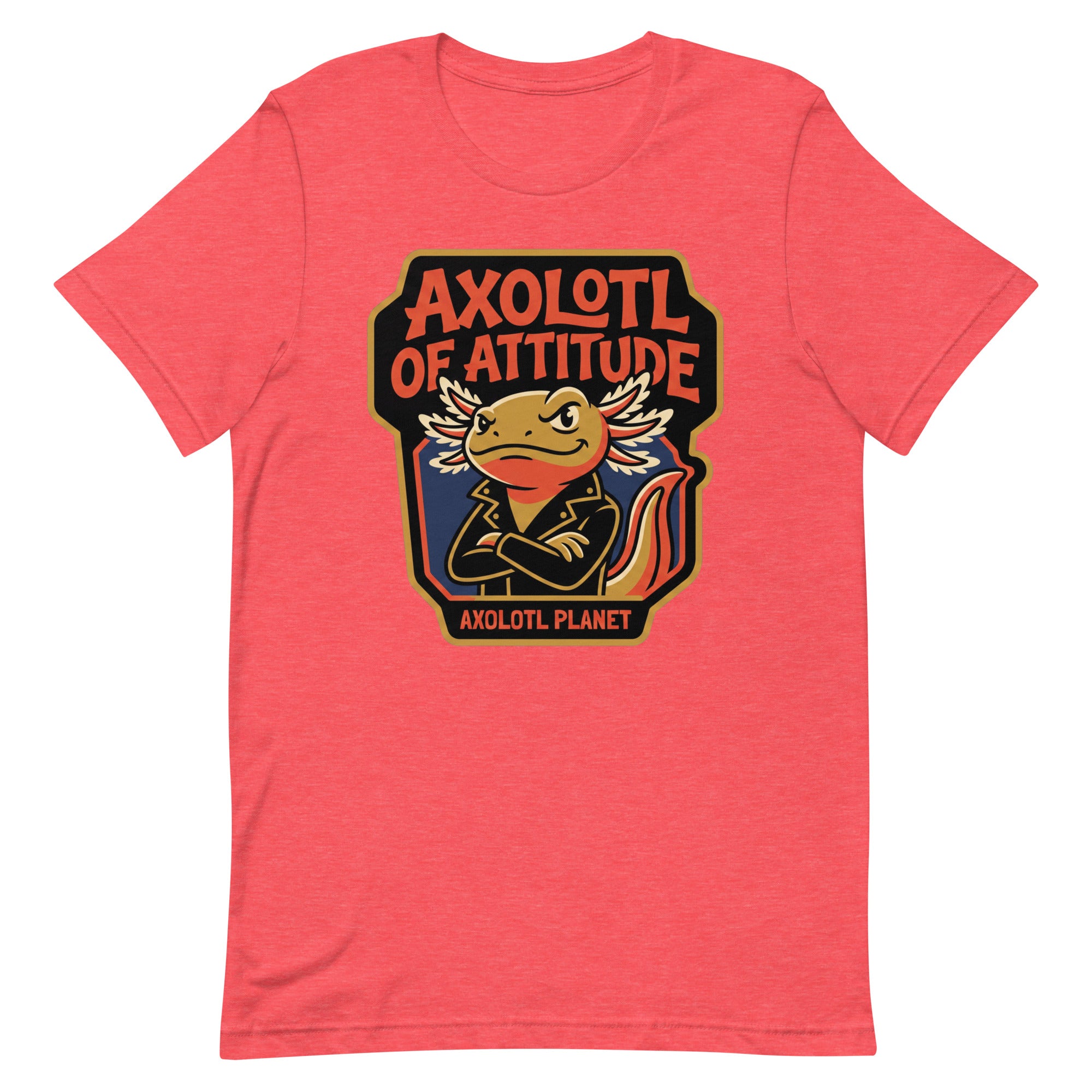 Axolotl of Attitude axolotl T-Shirt mockup