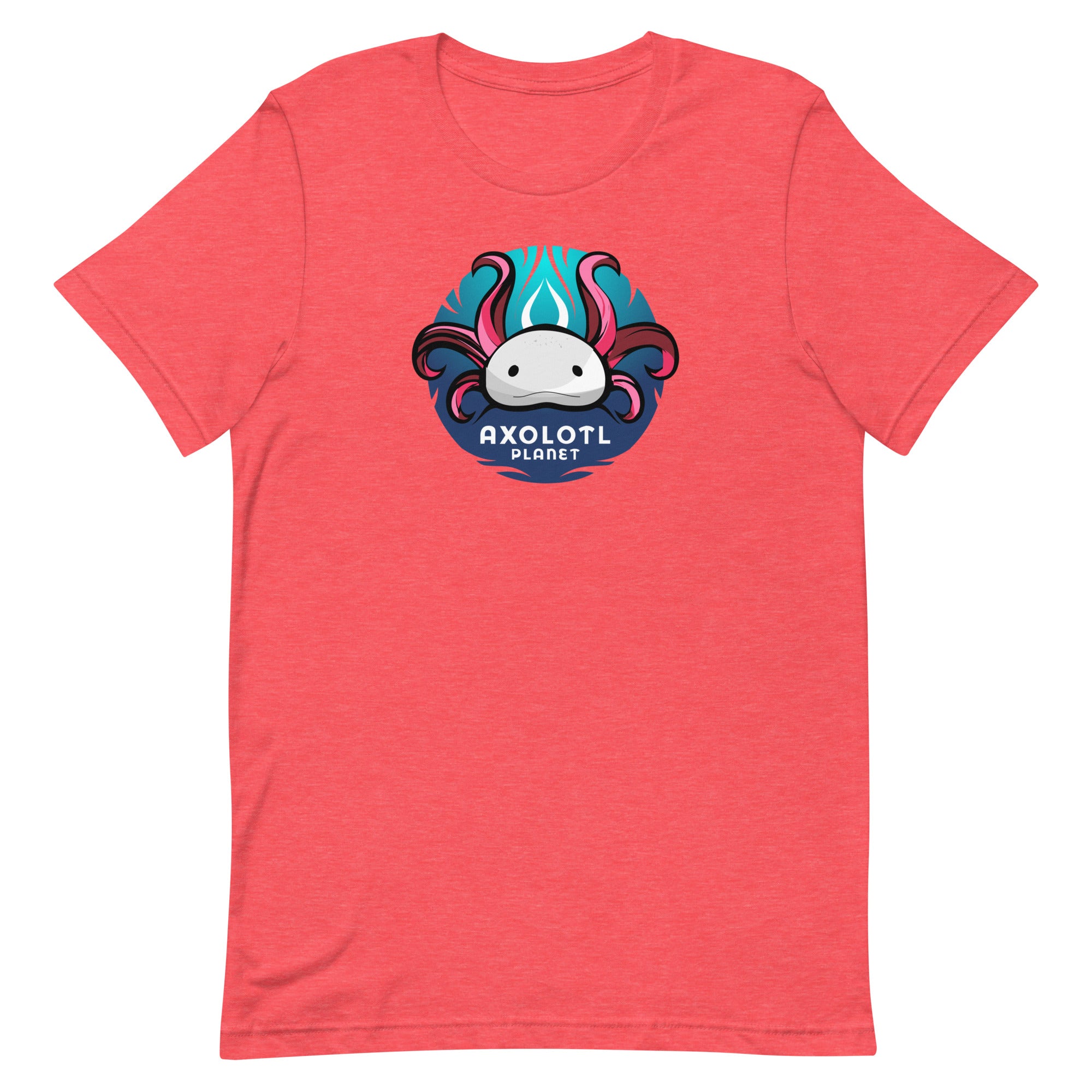 Axolotl Planet Logo axolotl T-Shirt mockup
