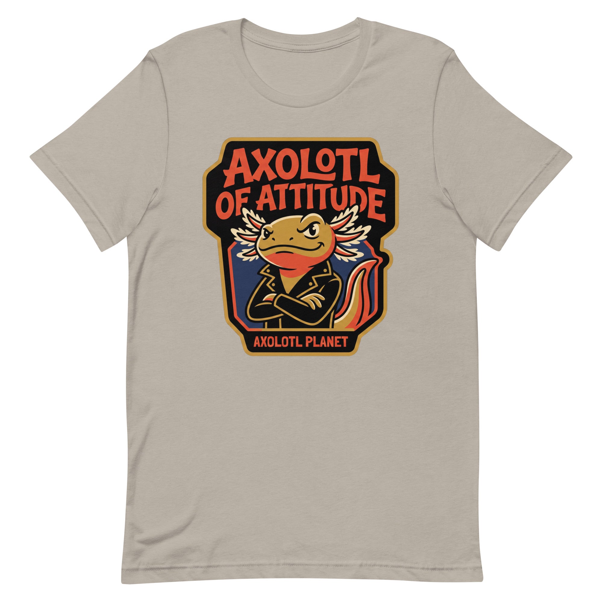 Axolotl of Attitude axolotl T-Shirt mockup