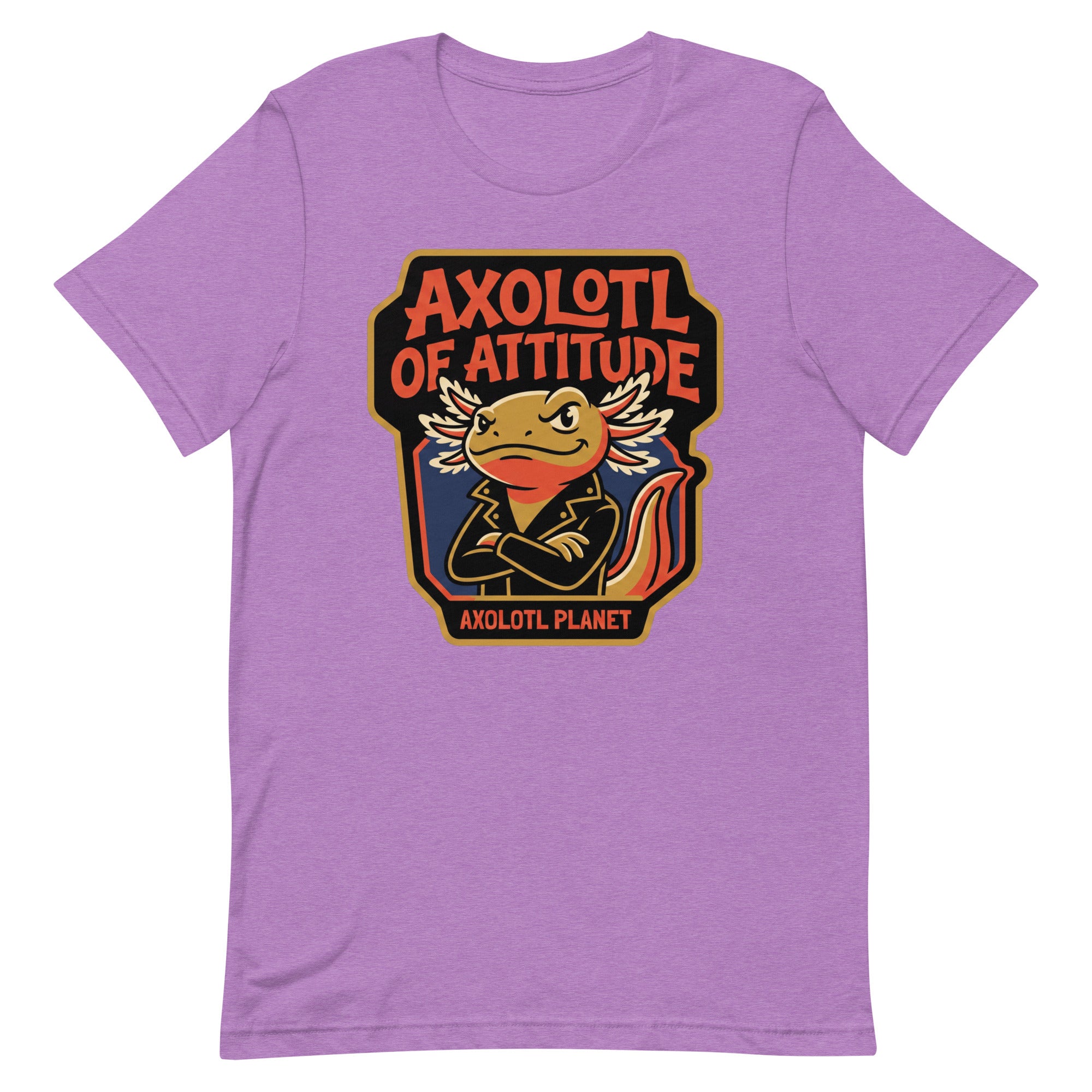 Axolotl of Attitude axolotl T-Shirt mockup