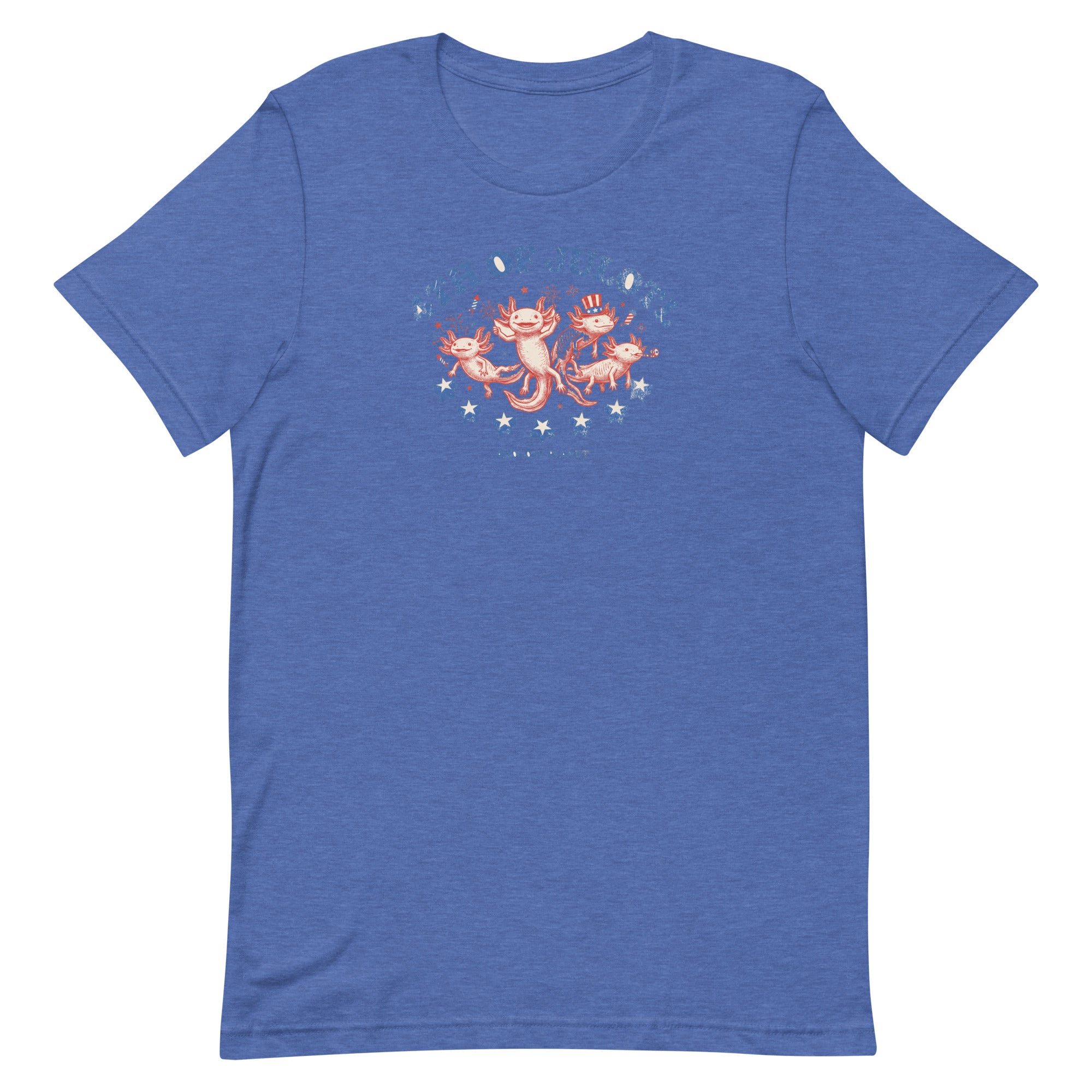 4th of Julotl Parade axolotl T-Shirt mockup