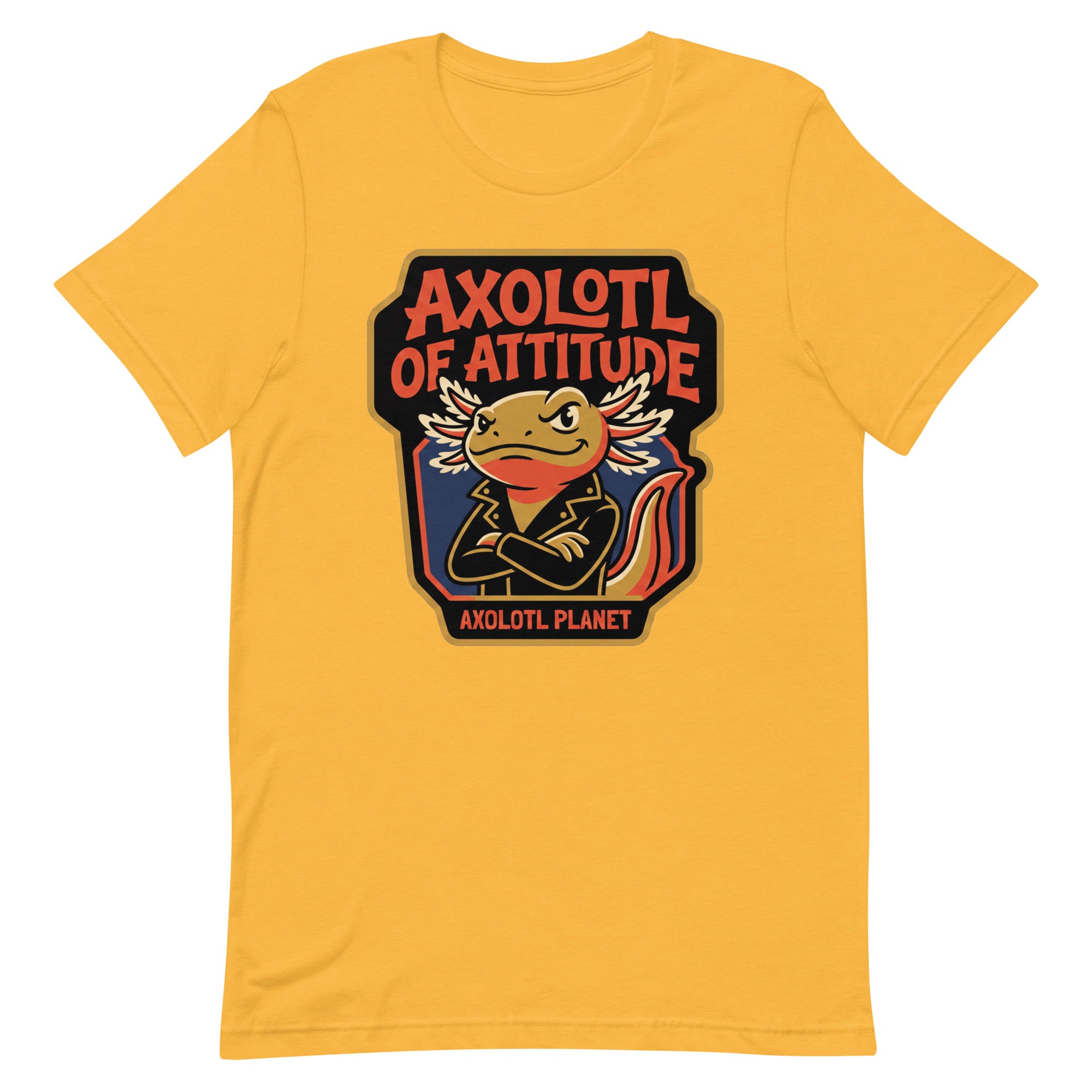 Axolotl of Attitude axolotl T-Shirt mockup