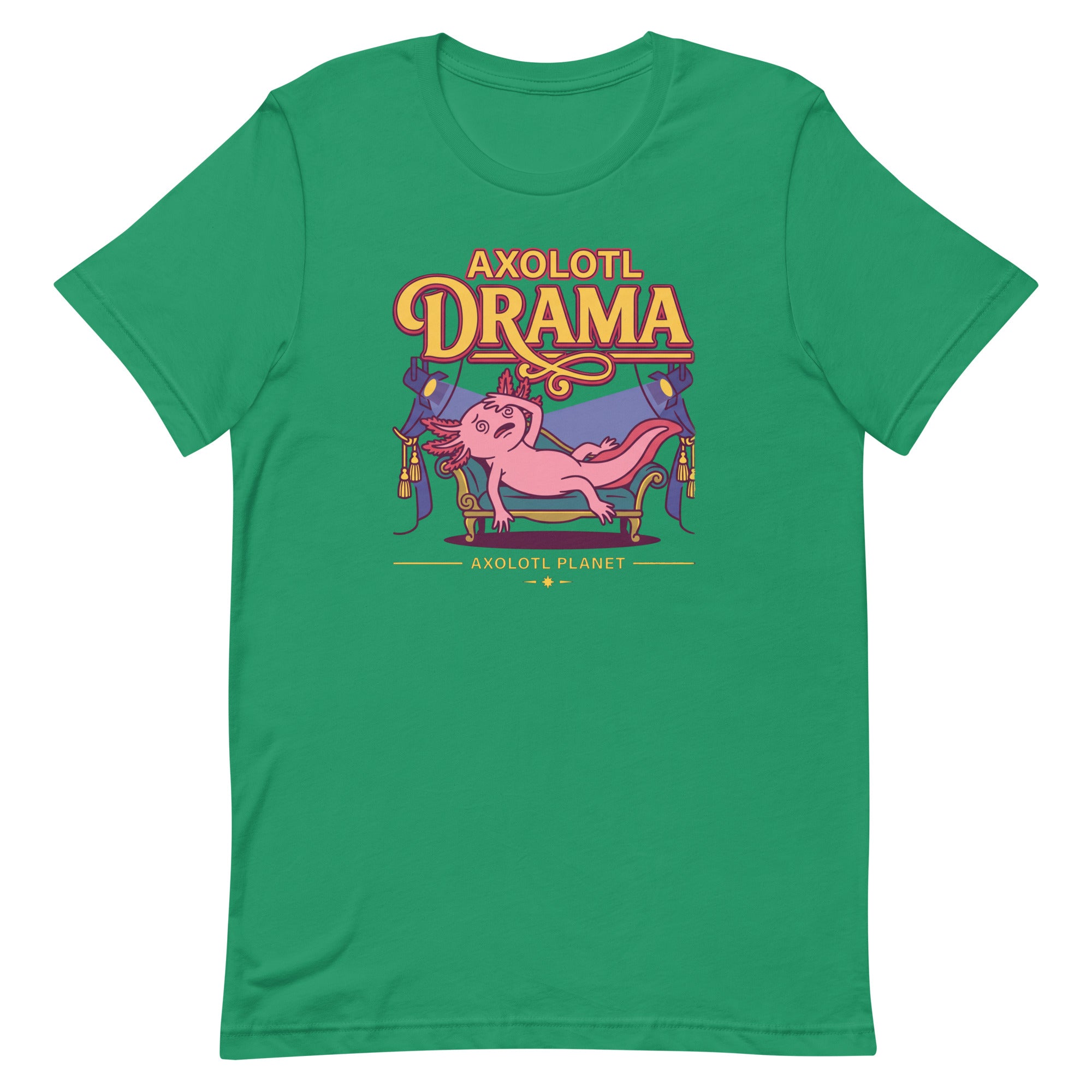Axolotl Drama axolotl T-Shirt mockup
