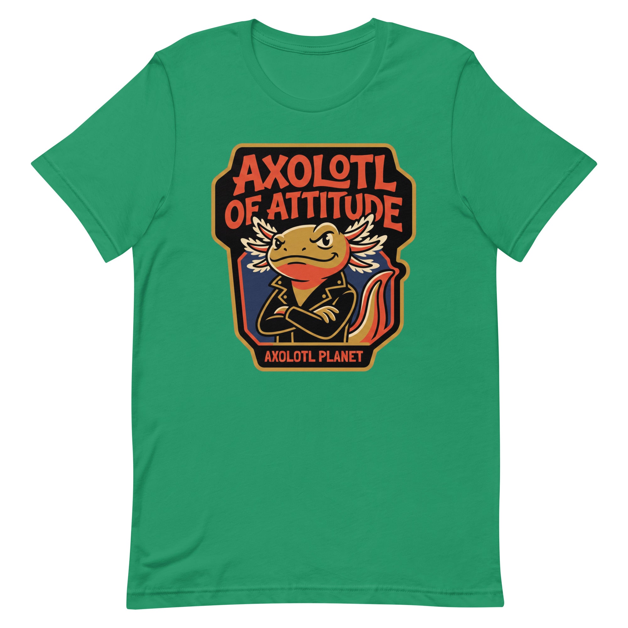 Axolotl of Attitude axolotl T-Shirt mockup