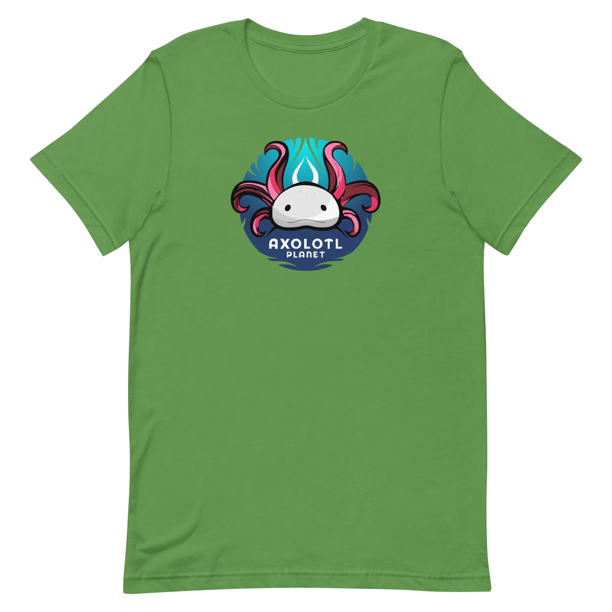 Axolotl Planet Logo axolotl T-Shirt mockup