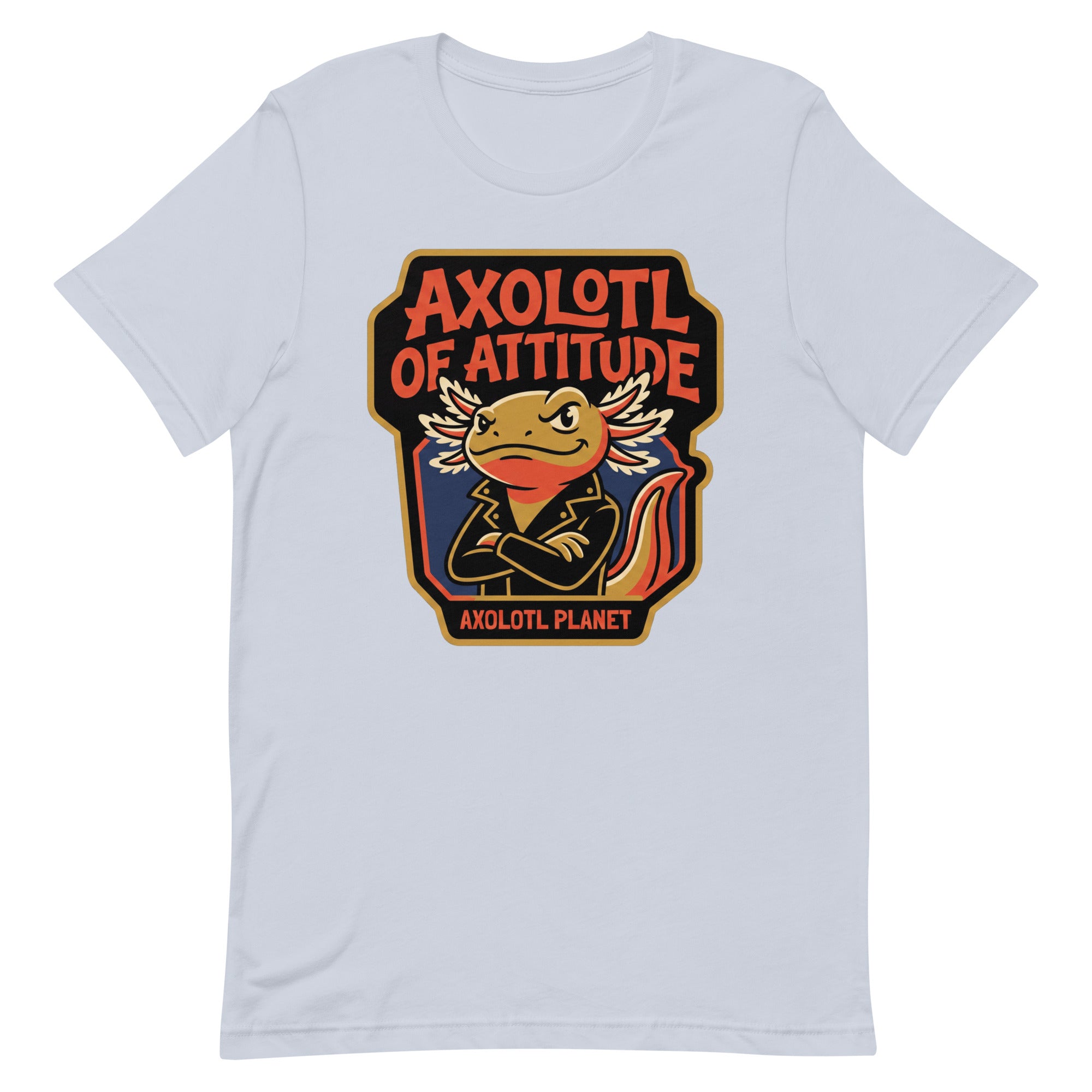 Axolotl of Attitude axolotl T-Shirt mockup