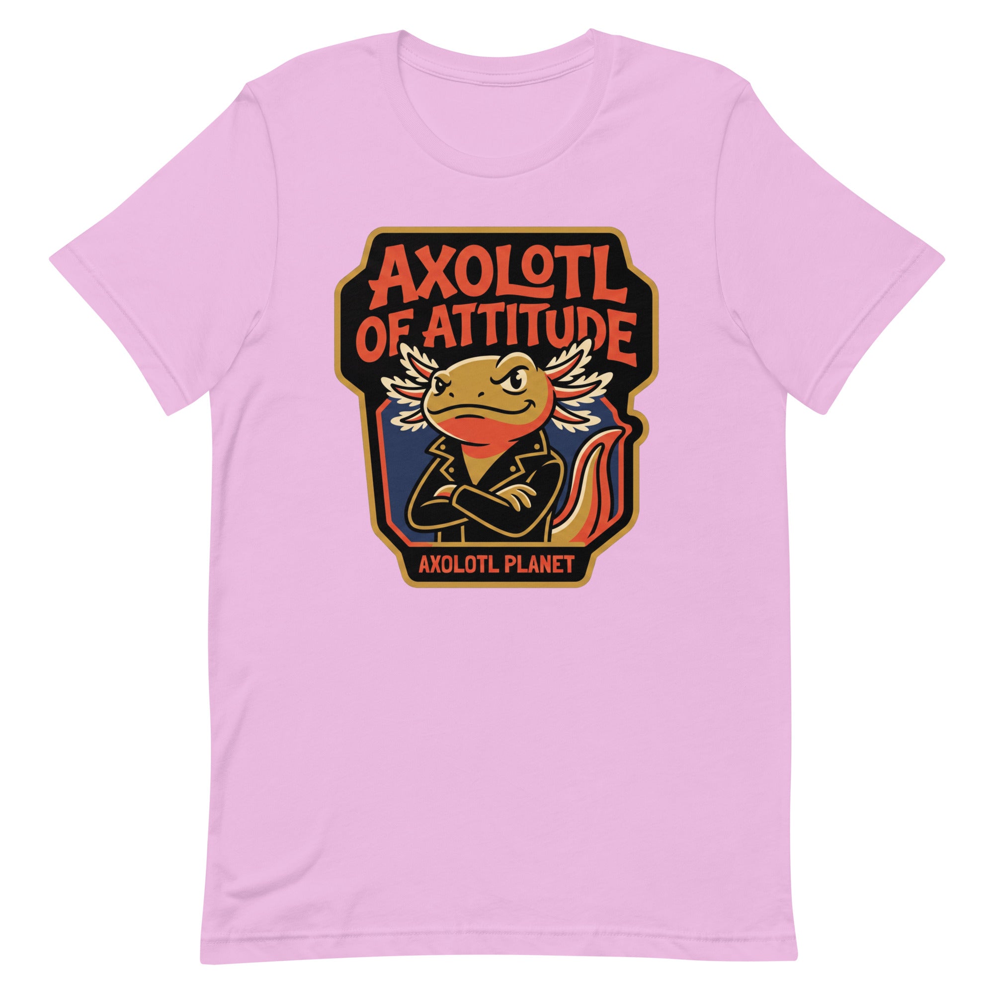 Axolotl of Attitude axolotl T-Shirt mockup