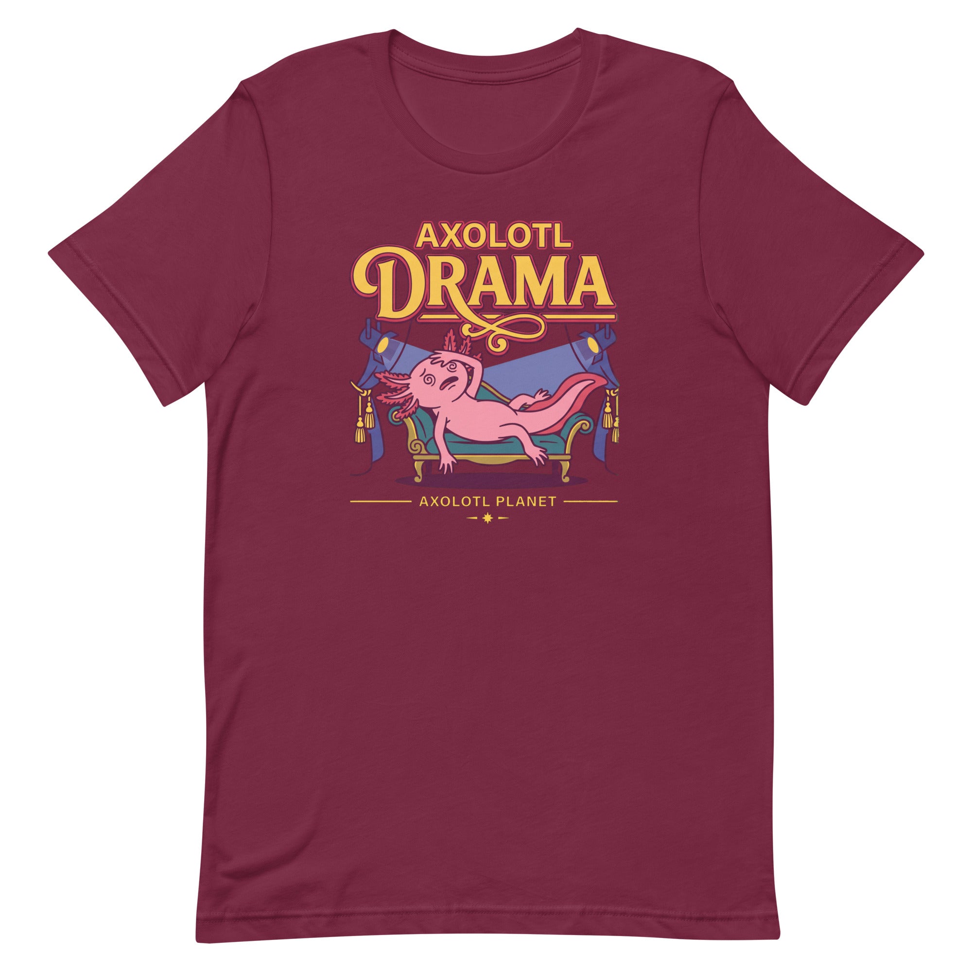 Axolotl Drama axolotl T-Shirt mockup