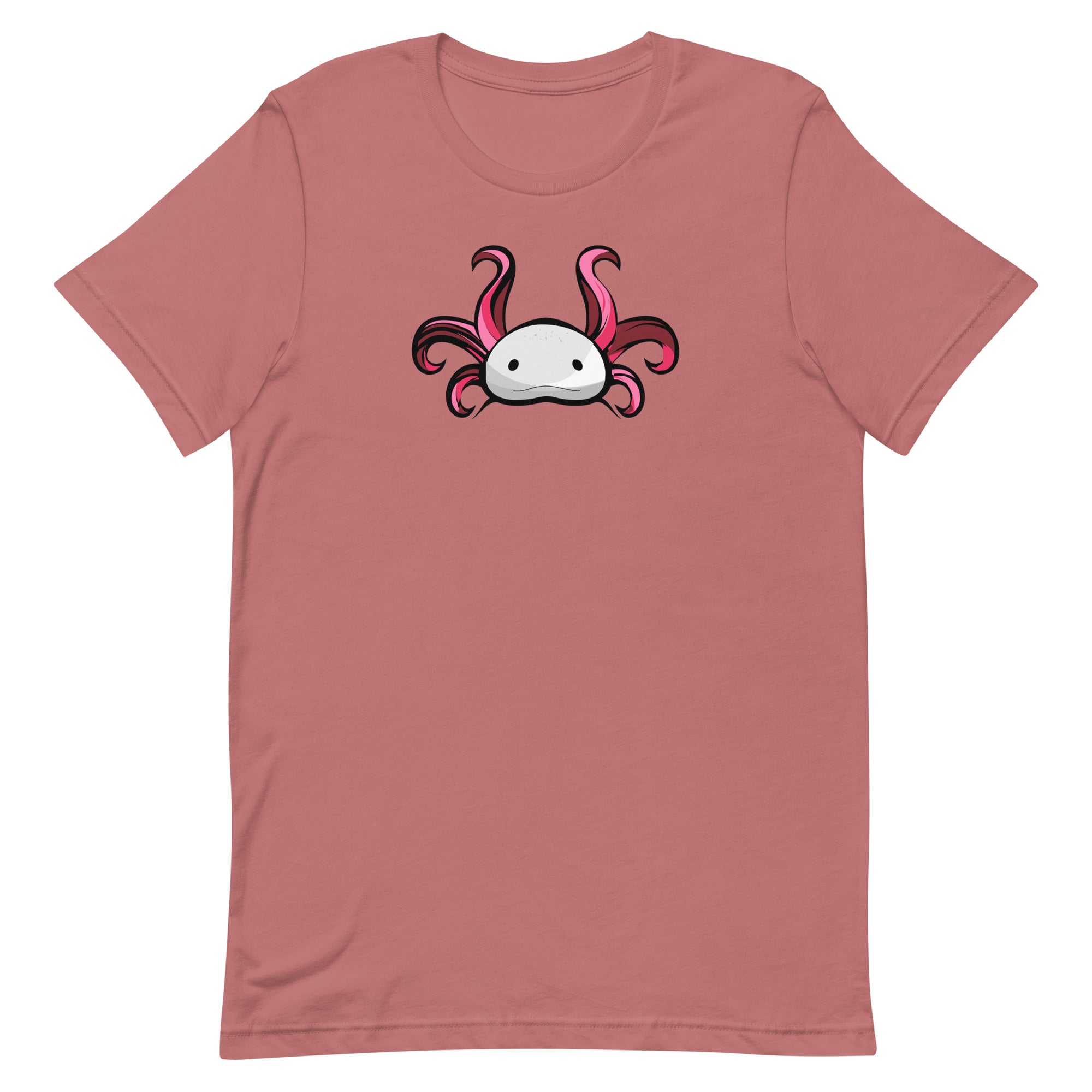 Axolotl Planet Logo Mark axolotl T-Shirt mockup