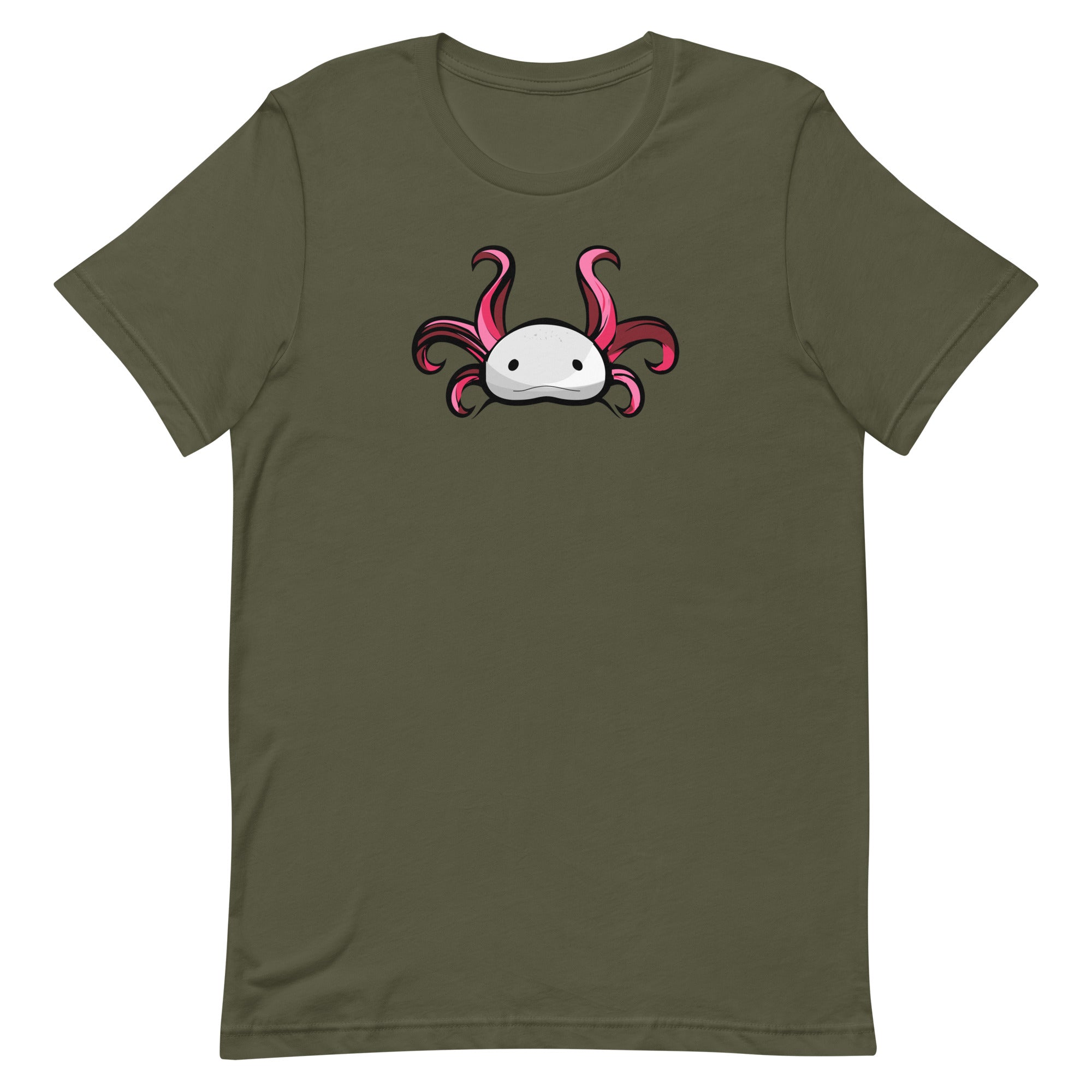 Axolotl Planet Logo Mark axolotl T-Shirt mockup