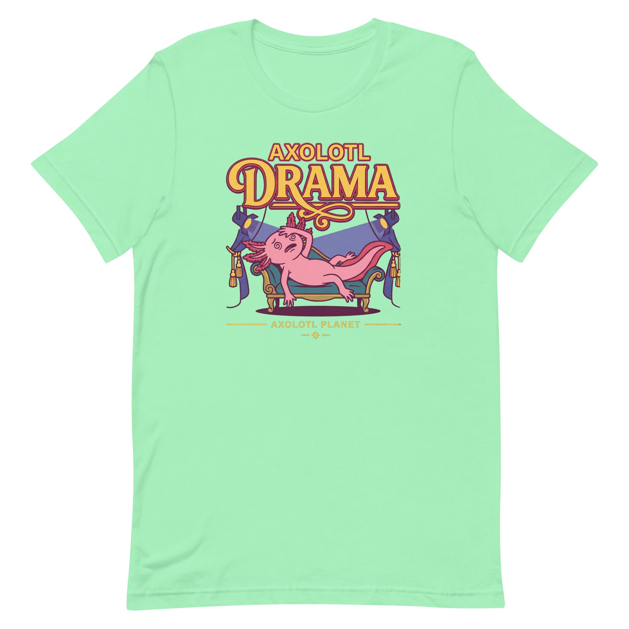 Axolotl Drama axolotl T-Shirt mockup