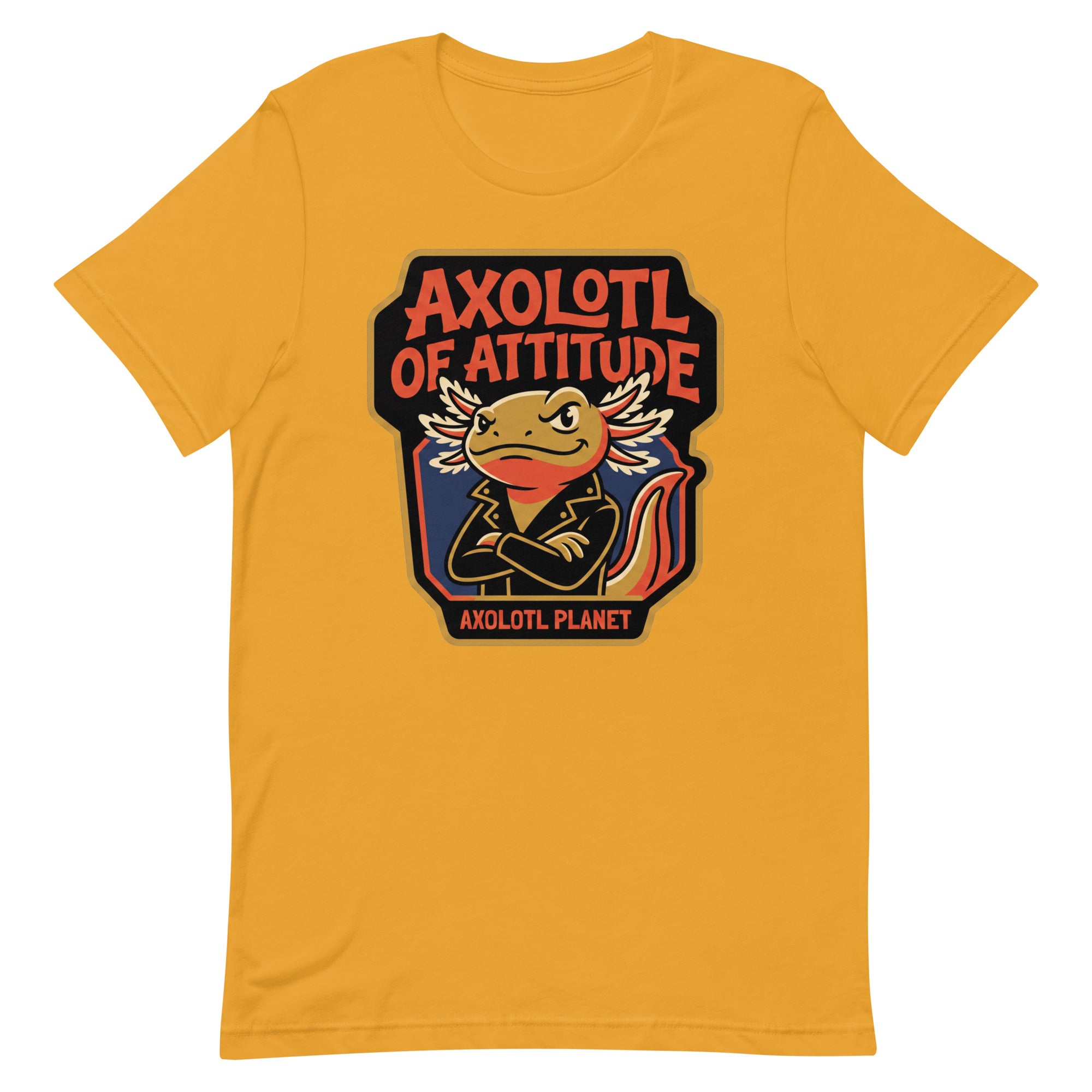 Axolotl of Attitude axolotl T-Shirt mockup