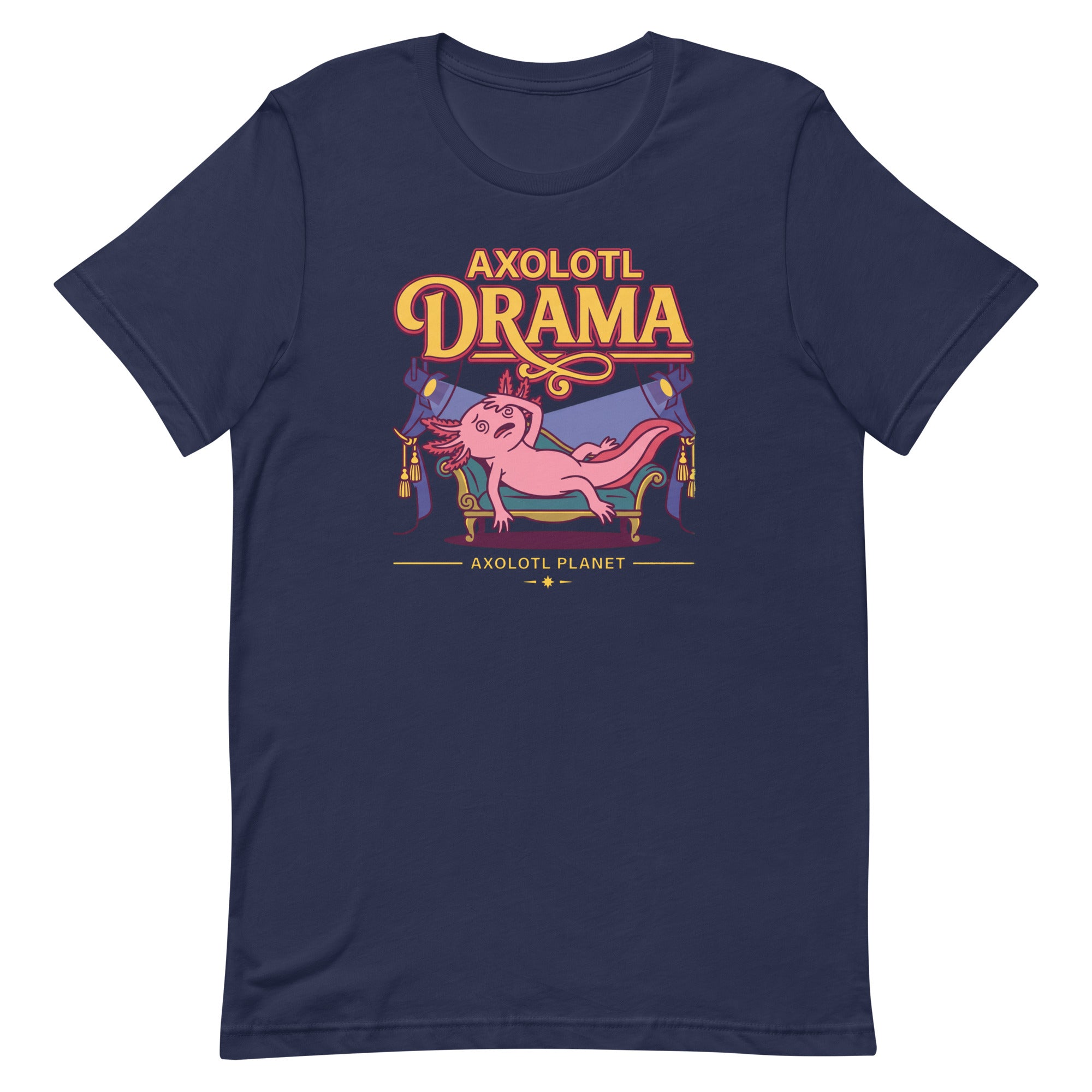 Axolotl Drama axolotl T-Shirt mockup