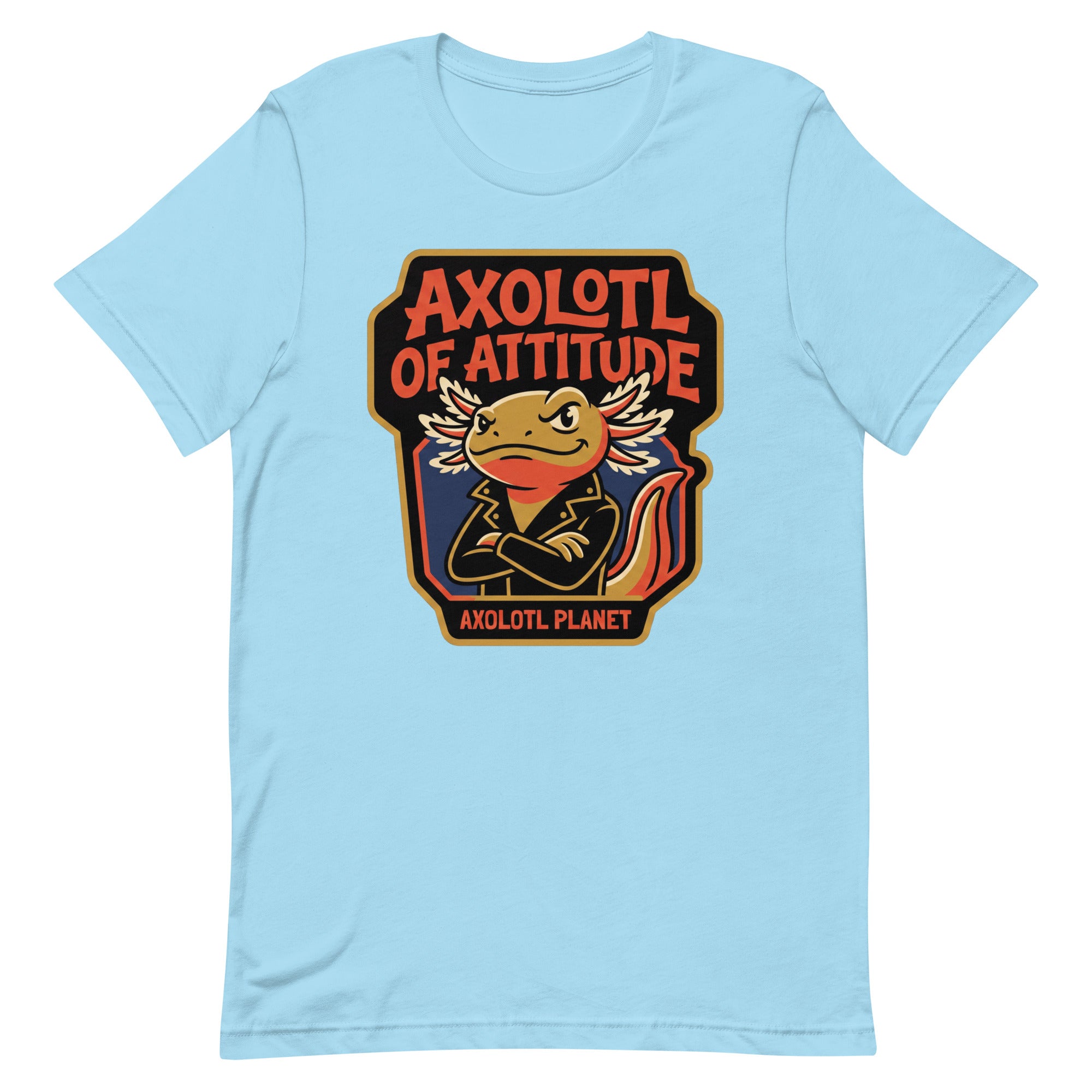 Axolotl of Attitude axolotl T-Shirt mockup