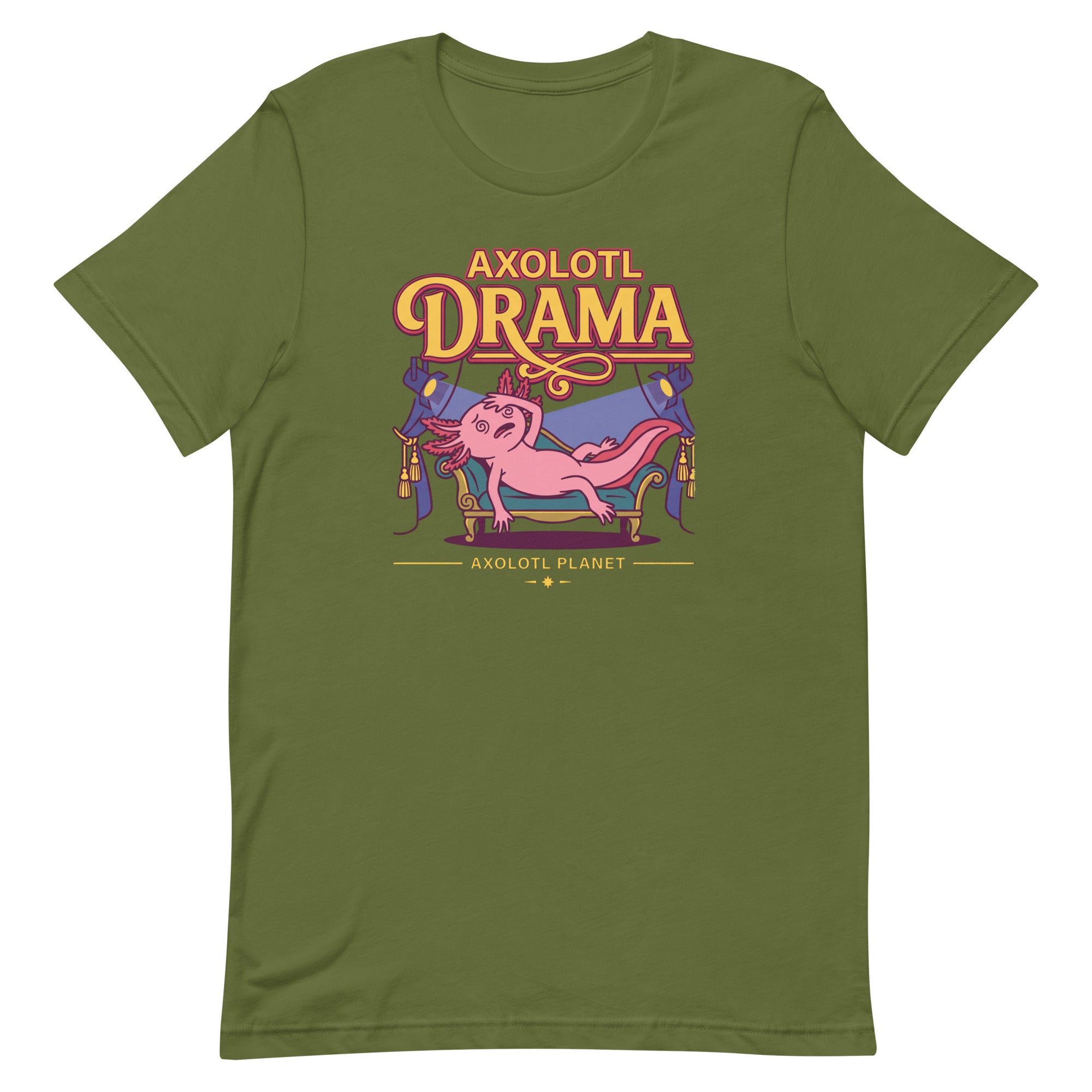 Axolotl Drama axolotl T-Shirt mockup