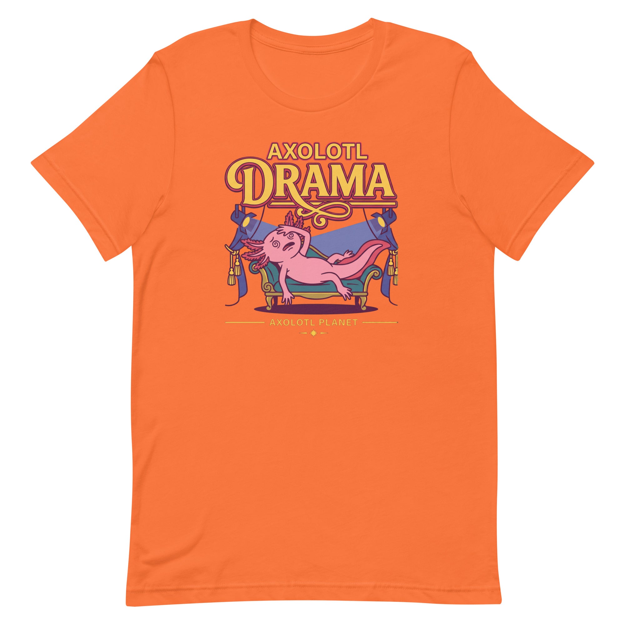 Axolotl Drama axolotl T-Shirt mockup