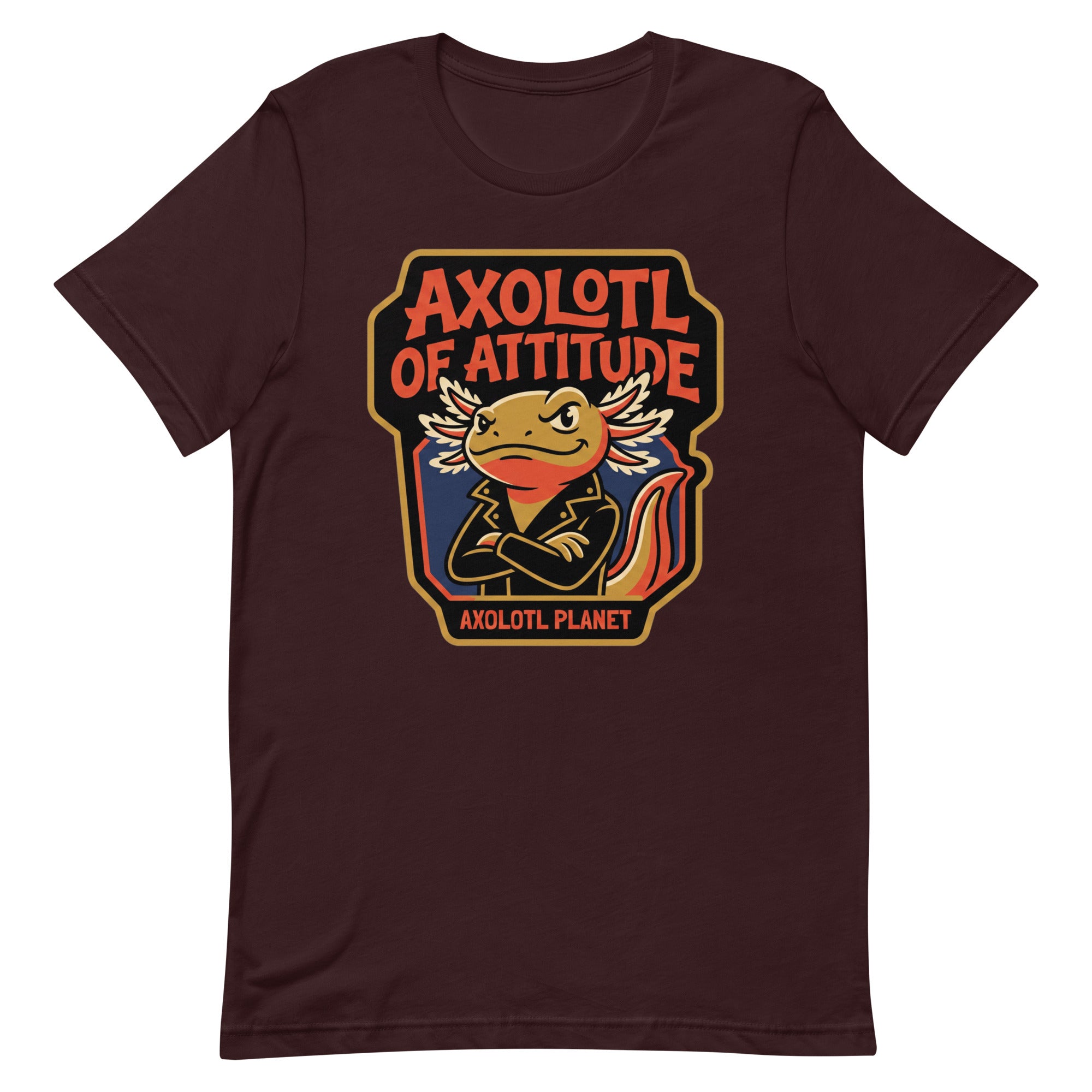 Axolotl of Attitude axolotl T-Shirt mockup