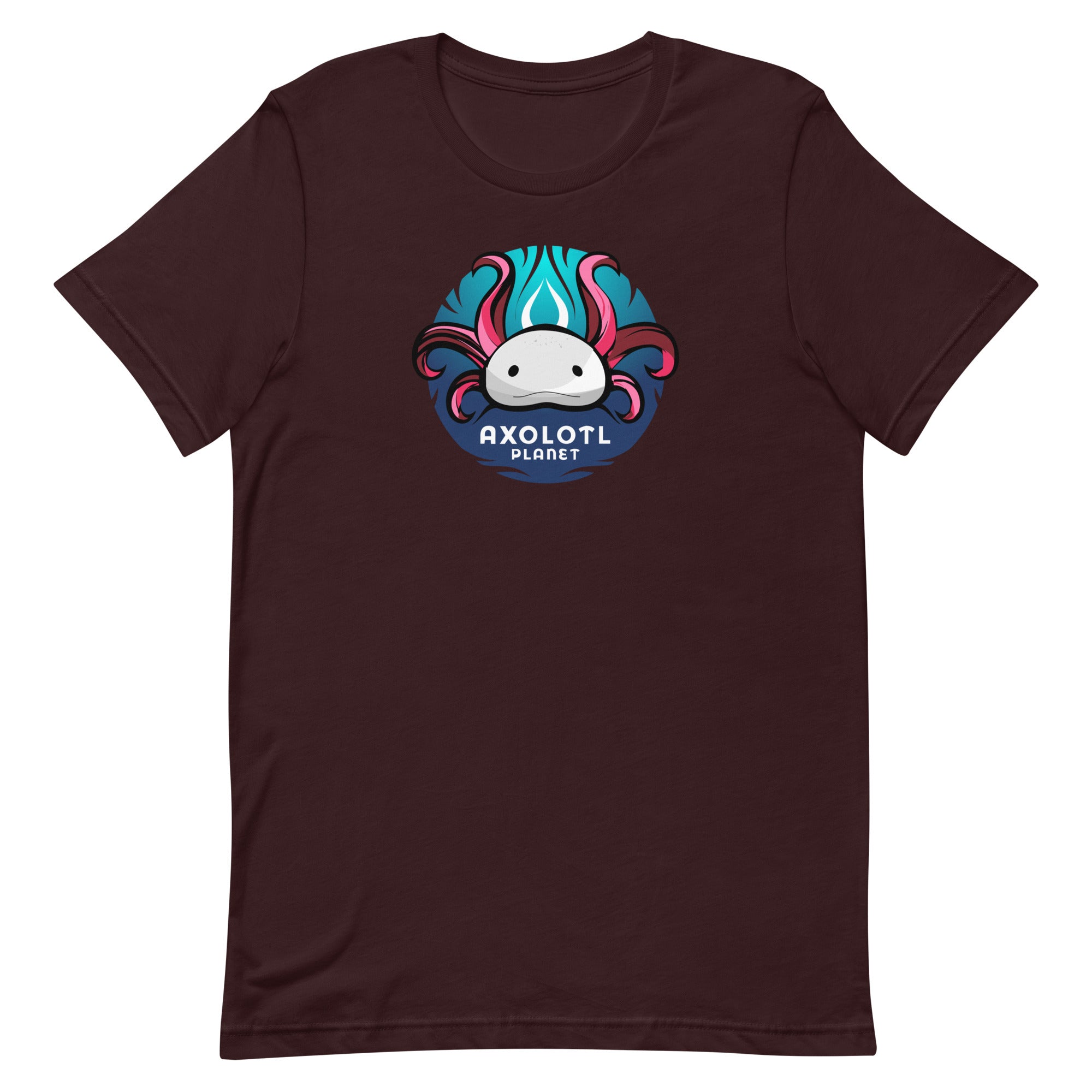 Axolotl Planet Logo axolotl T-Shirt mockup