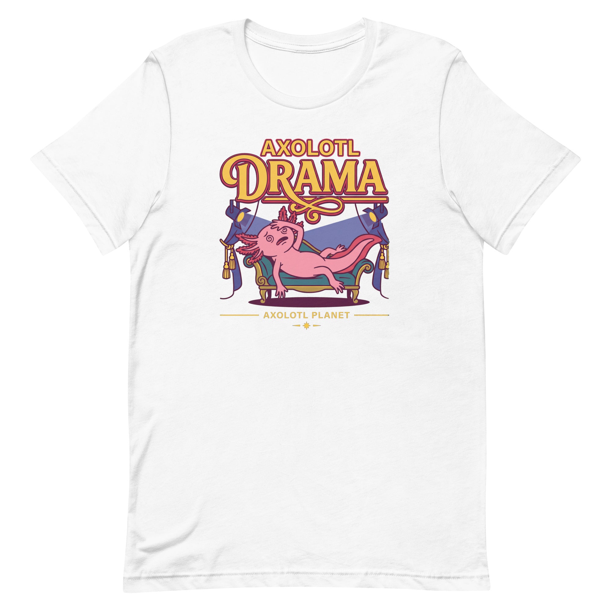 Axolotl Drama axolotl T-Shirt mockup