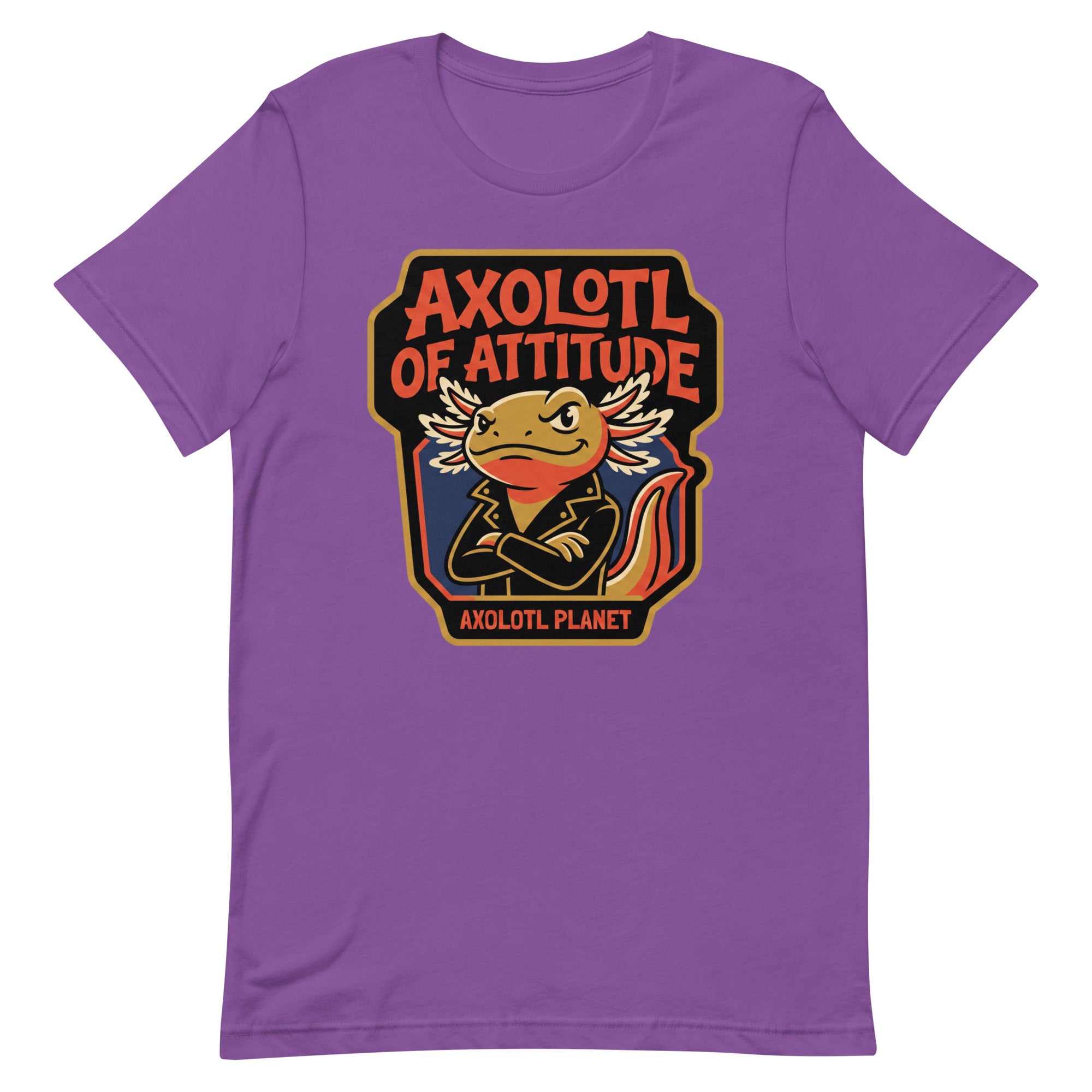 Axolotl of Attitude axolotl T-Shirt mockup