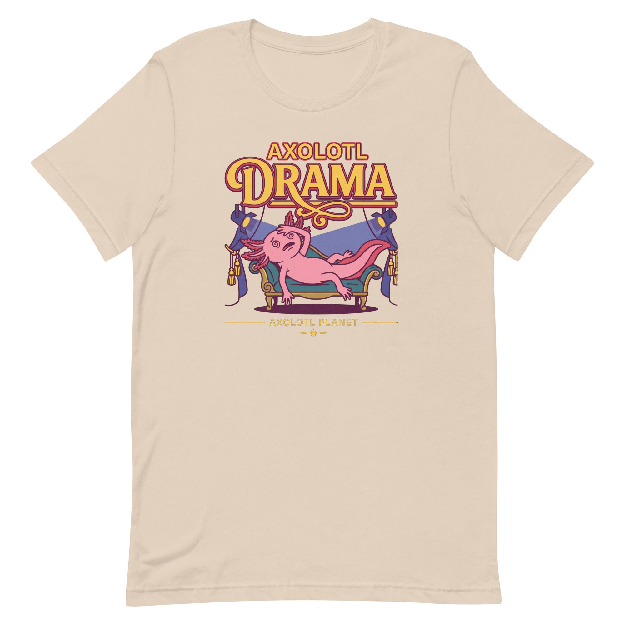 Axolotl Drama axolotl T-Shirt mockup