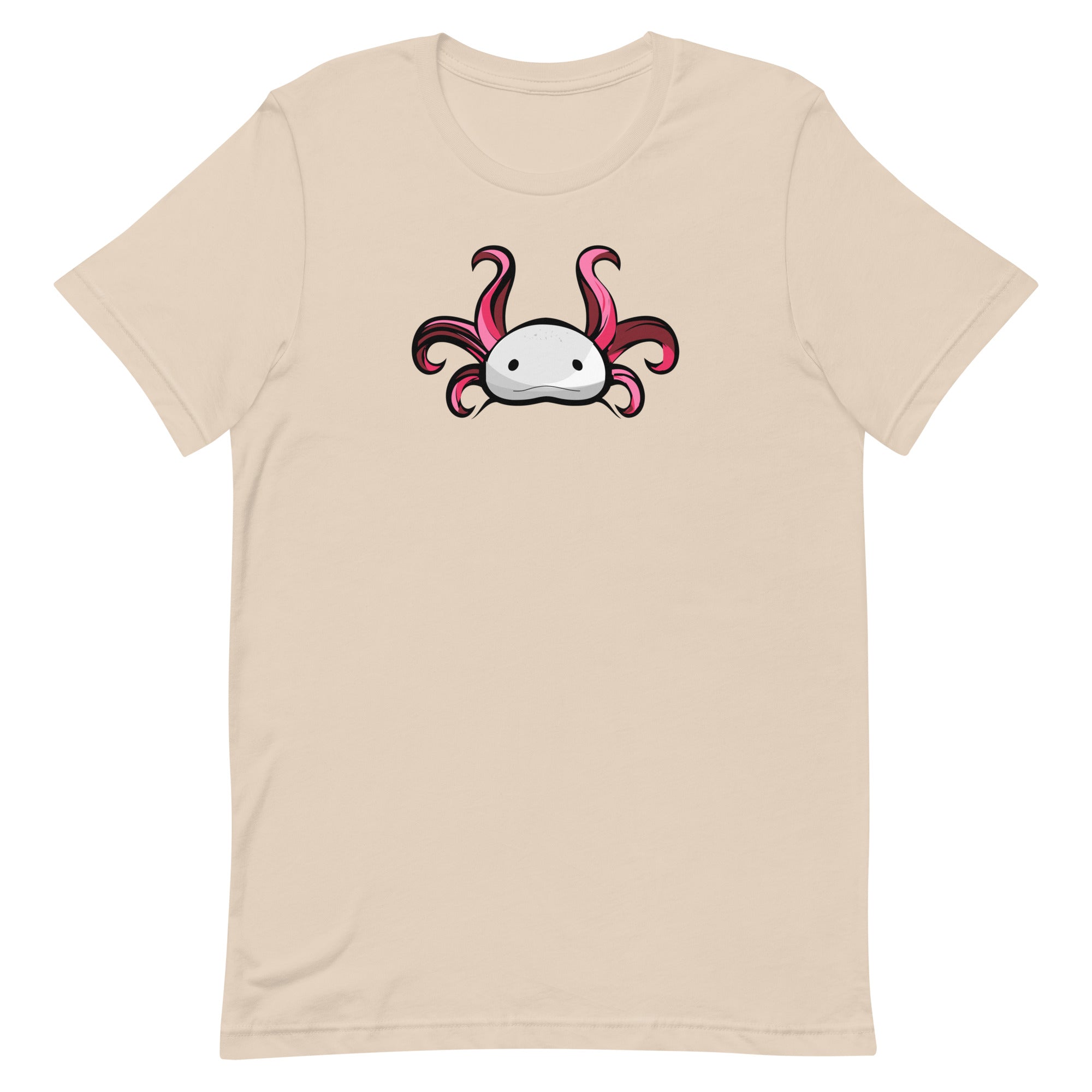 Axolotl Planet Logo Mark axolotl T-Shirt mockup