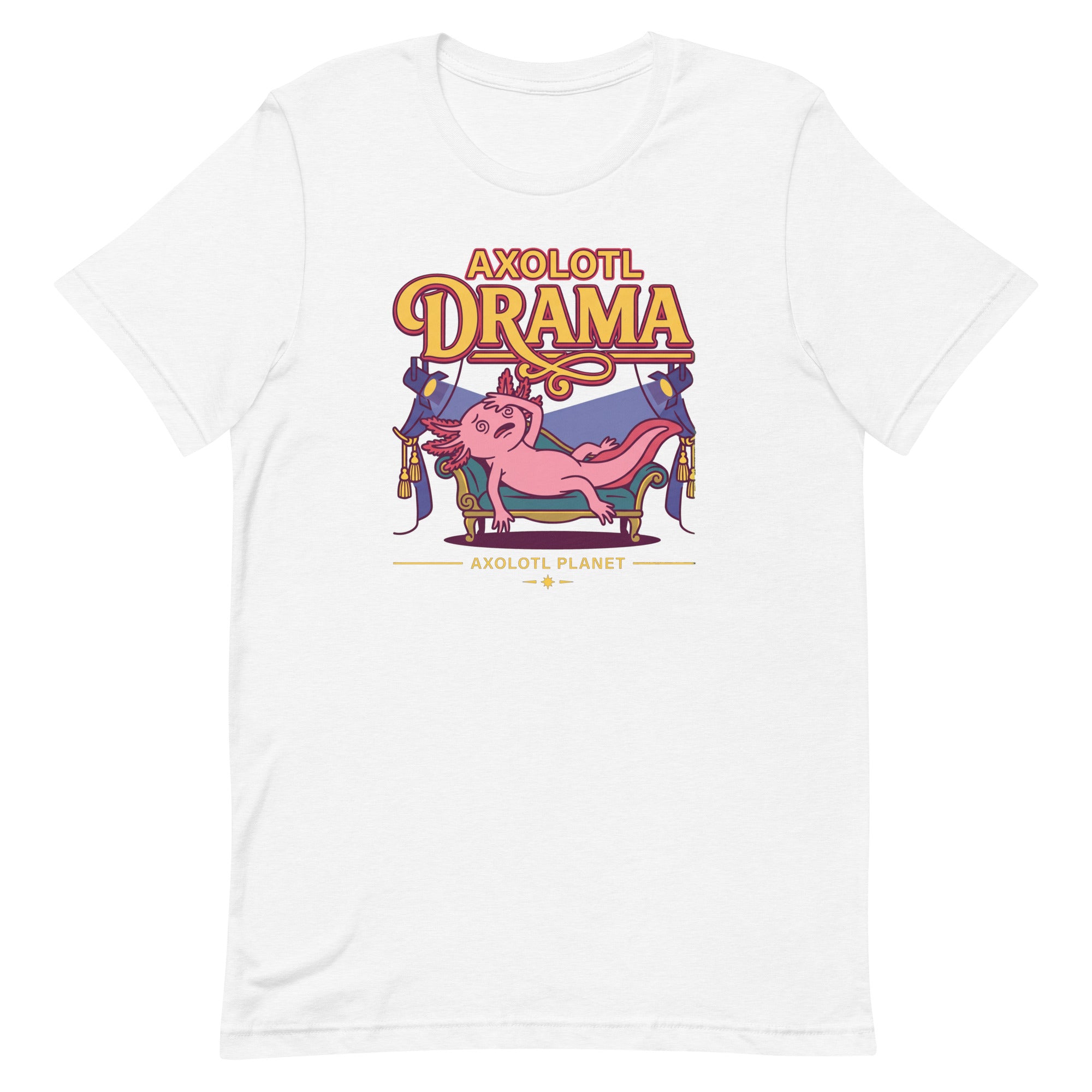Axolotl Drama axolotl T-Shirt mockup