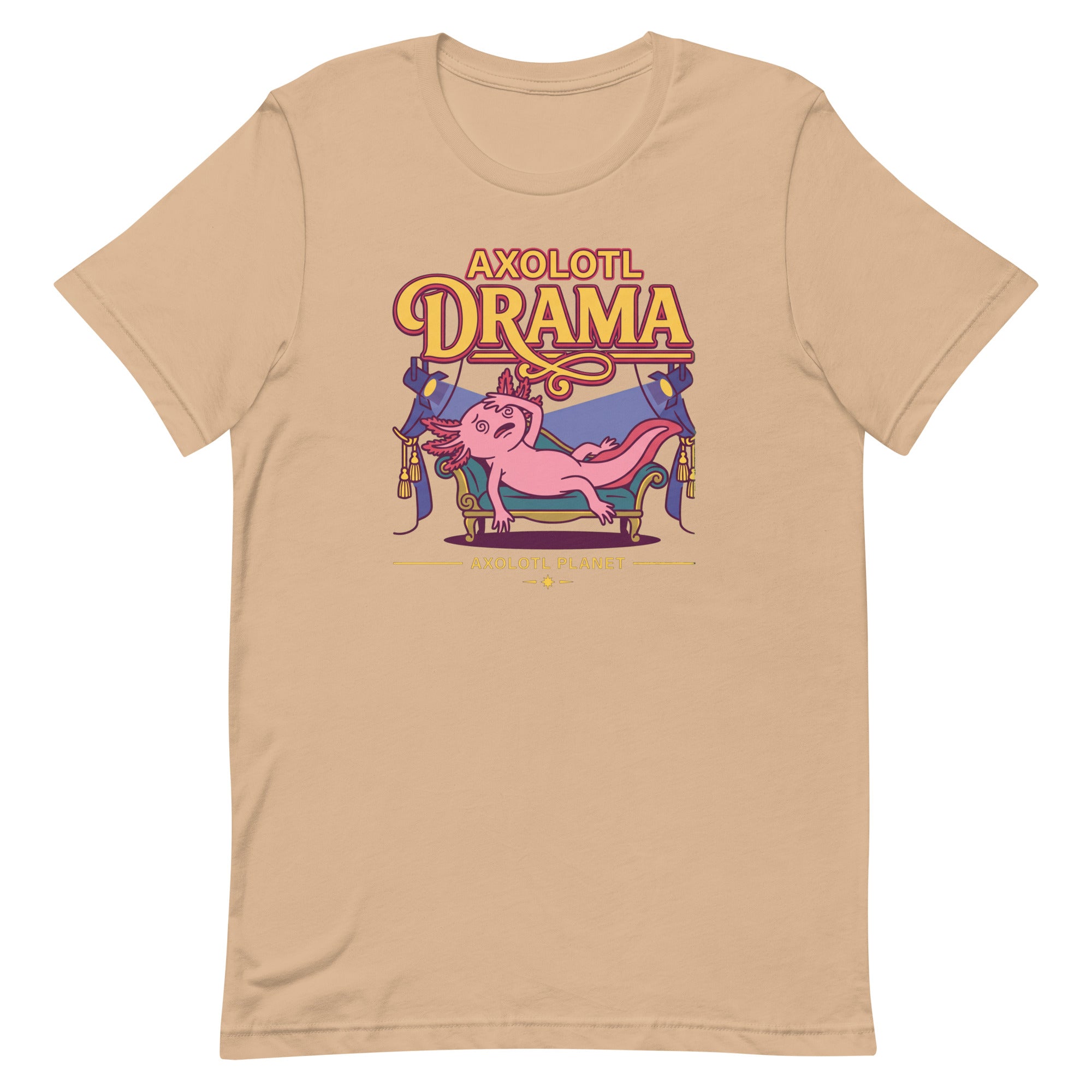 Axolotl Drama axolotl T-Shirt mockup