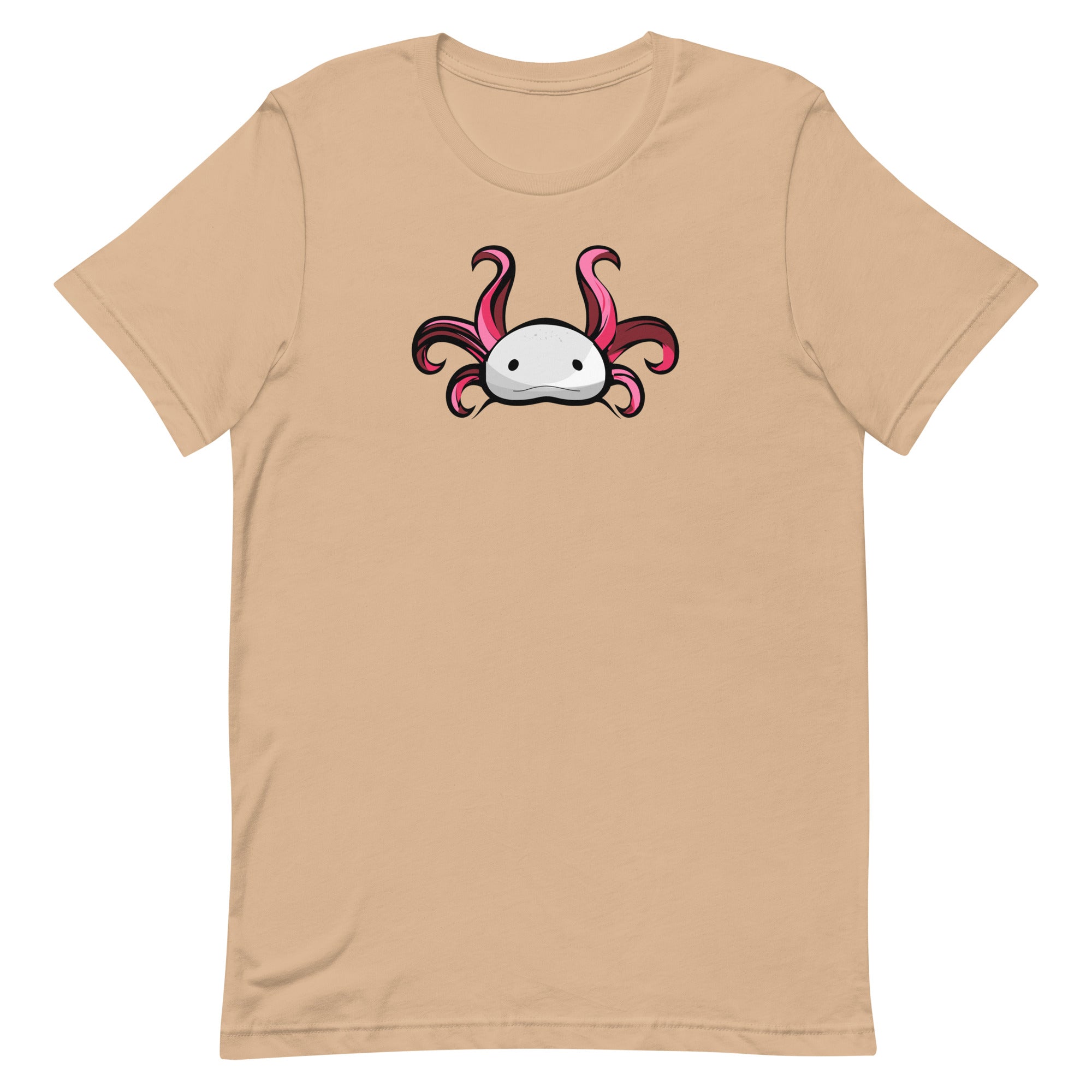 Axolotl Planet Logo Mark axolotl T-Shirt mockup