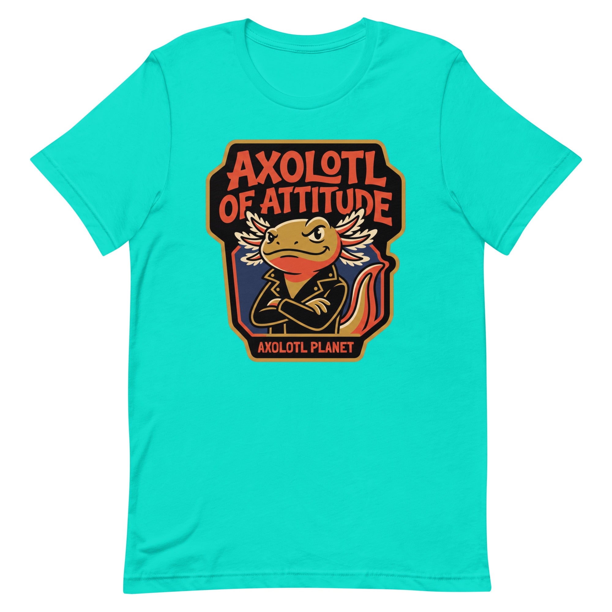 Axolotl of Attitude axolotl T-Shirt mockup