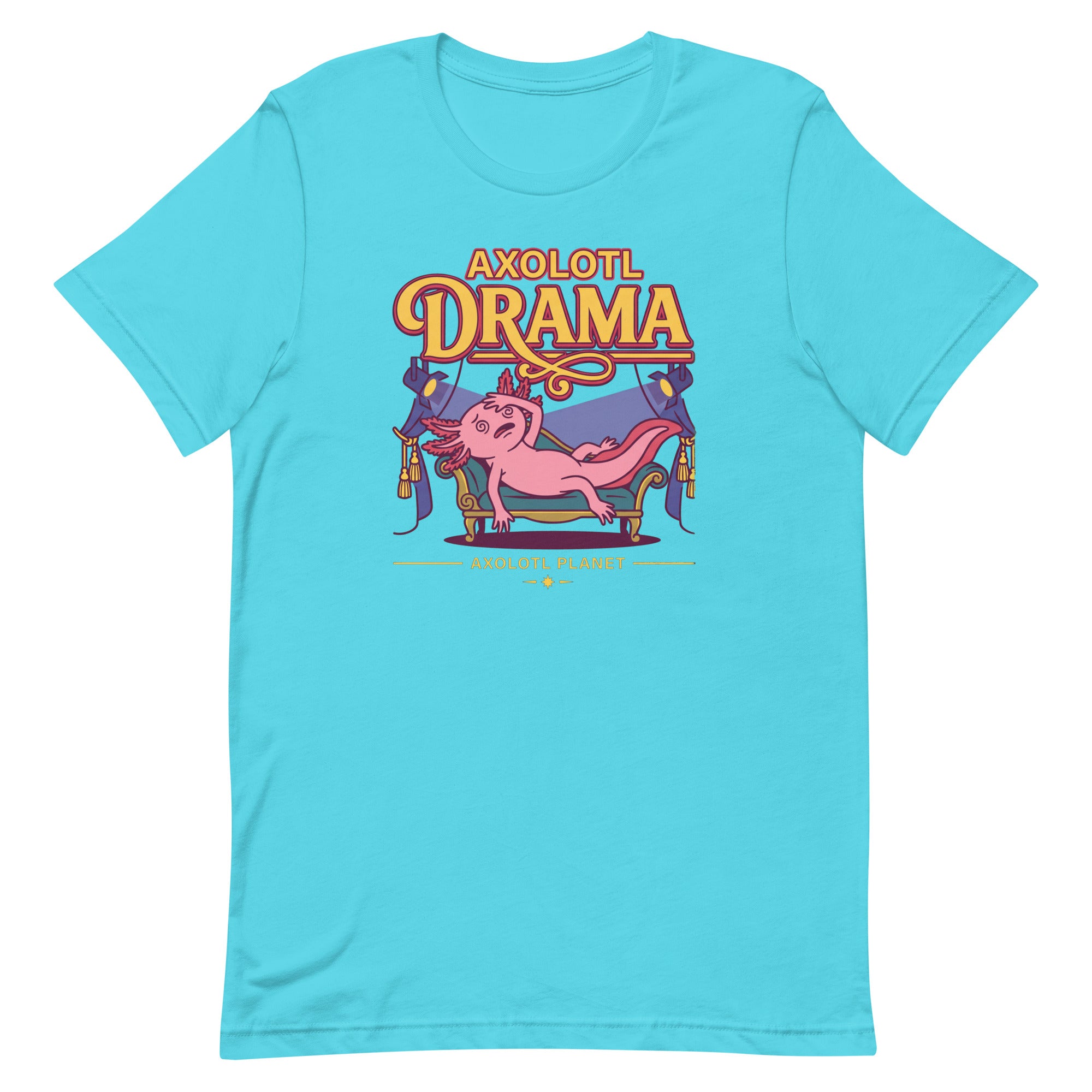 Axolotl Drama axolotl T-Shirt mockup