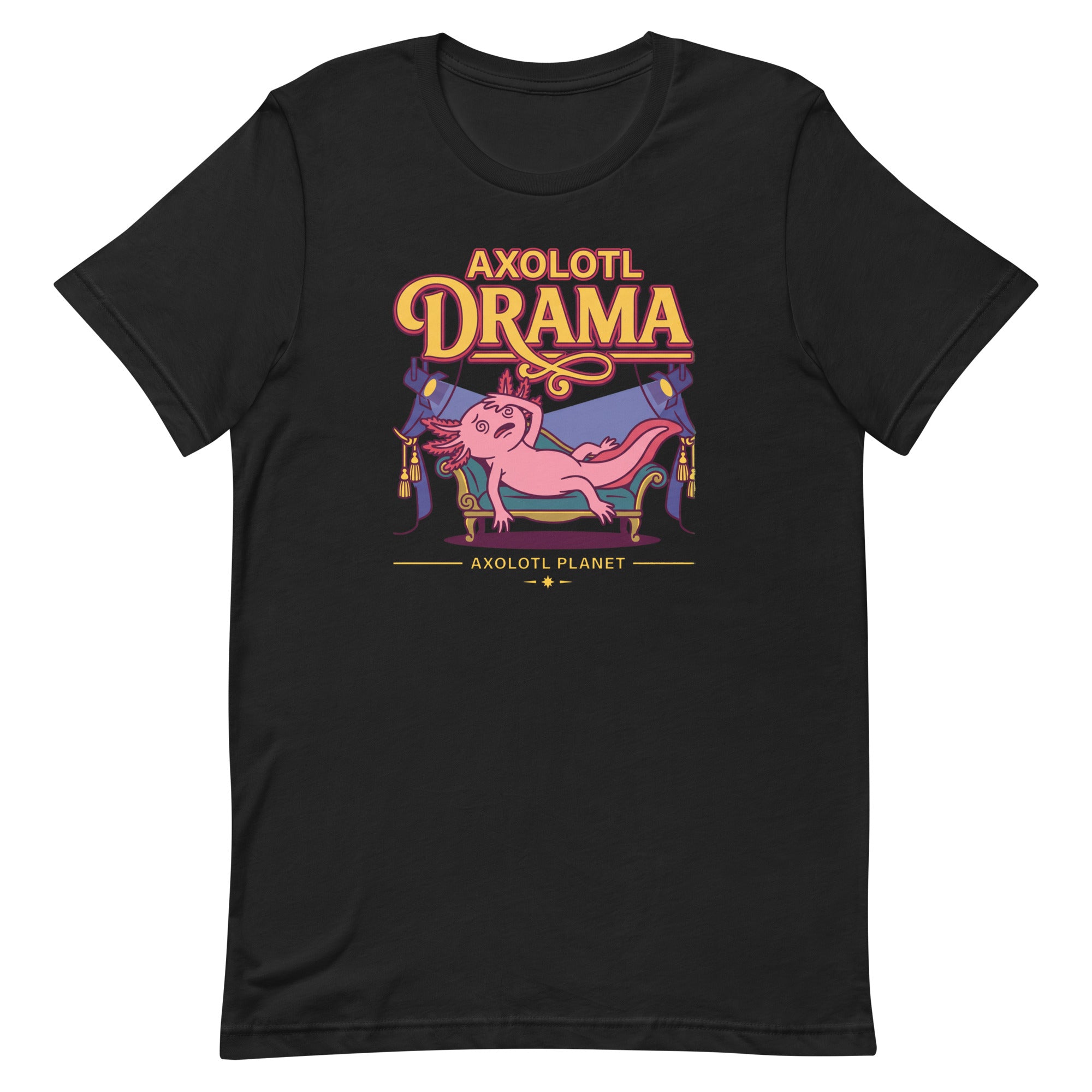 Axolotl Drama axolotl T-Shirt mockup