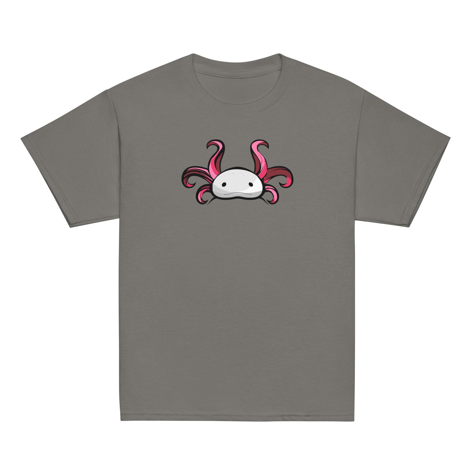Axolotl Planet Logo Mark axolotl Youth T-Shirt mockup
