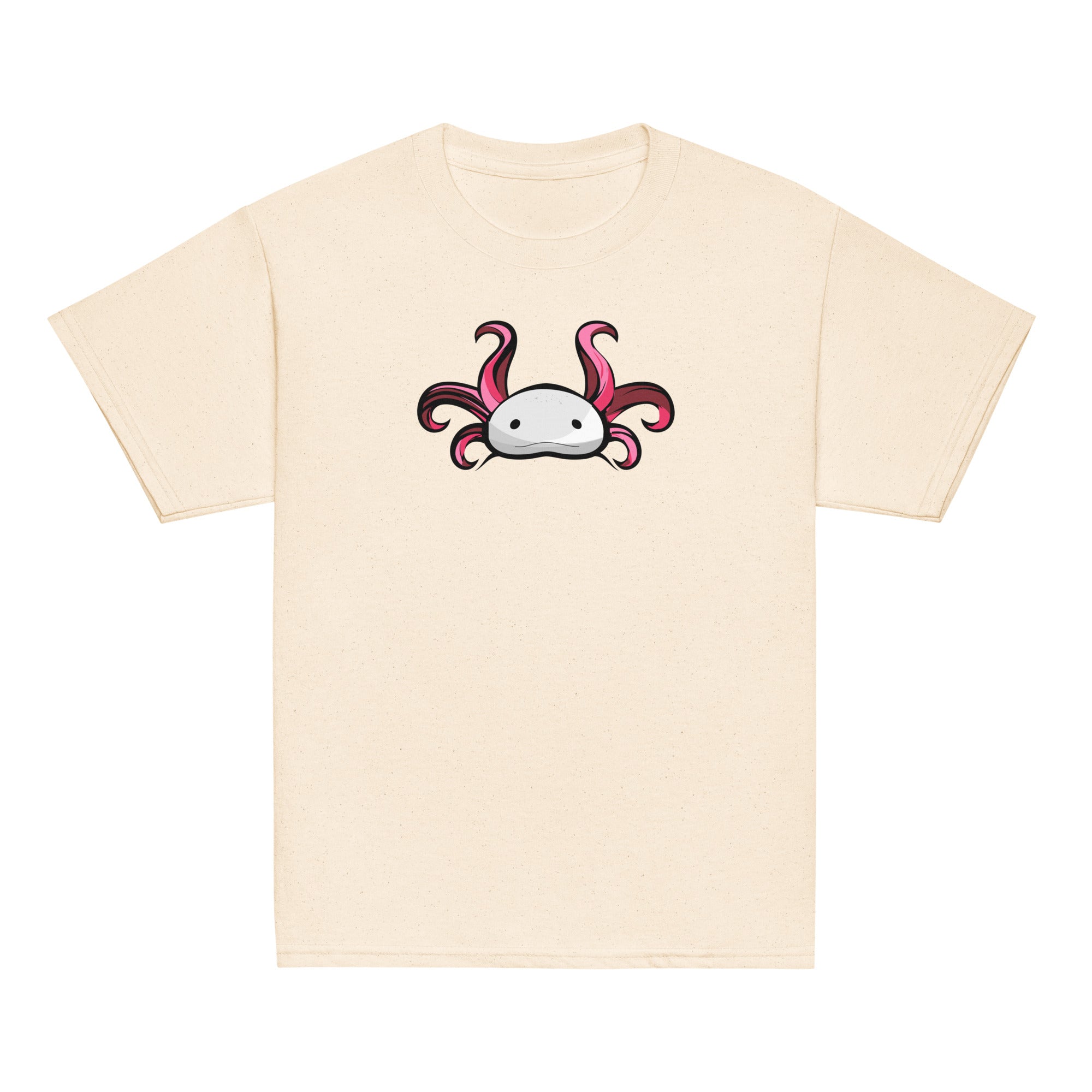 Axolotl Planet Logo Mark axolotl Youth T-Shirt mockup