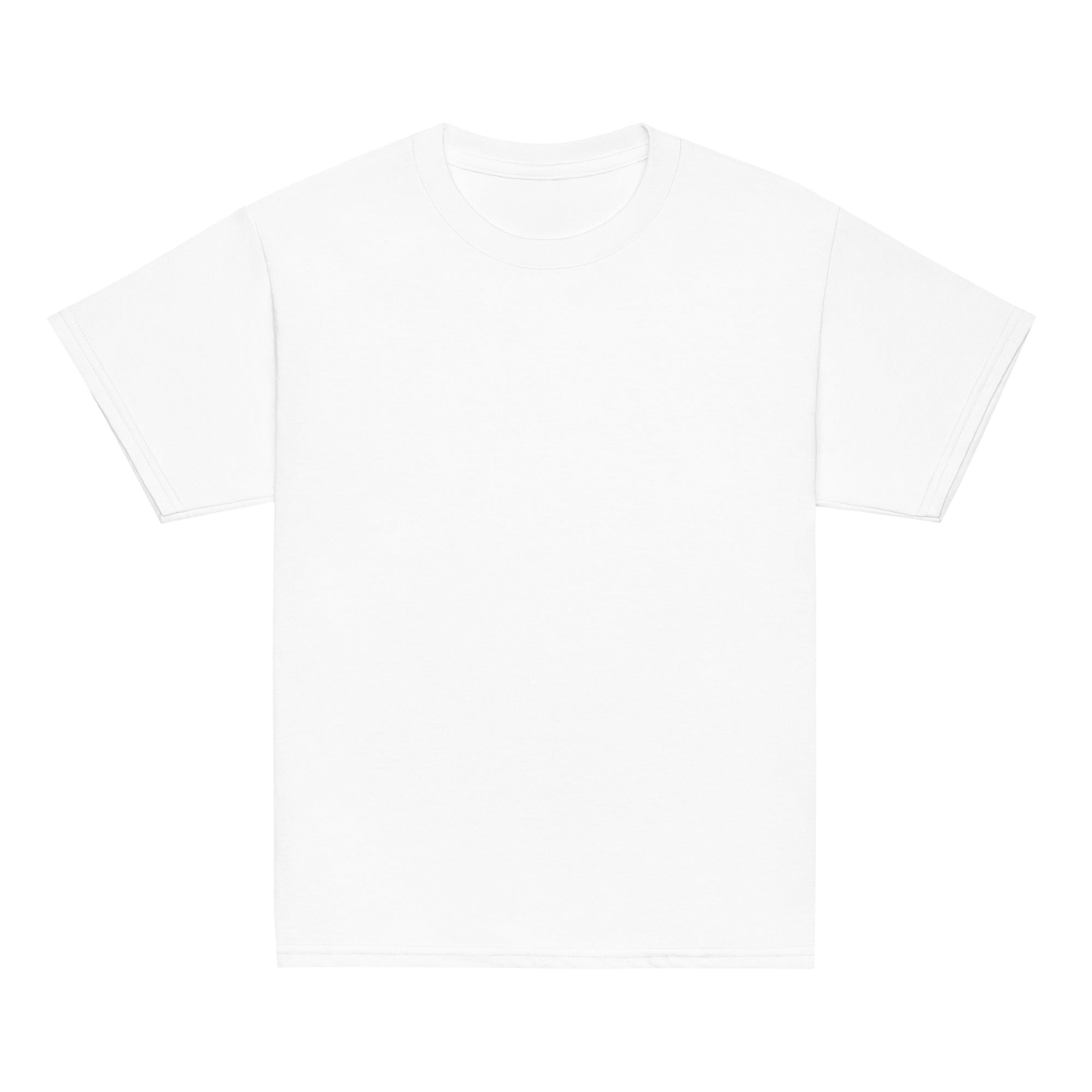 Axolotl Planet Logo (White) axolotl Youth T-Shirt mockup